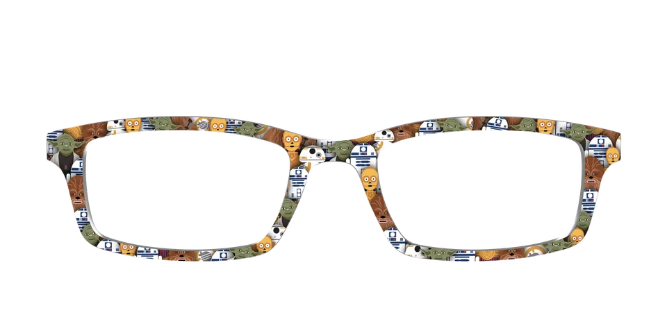 Pair Eyewear Collabs Yoda and Friends top occhiali verde