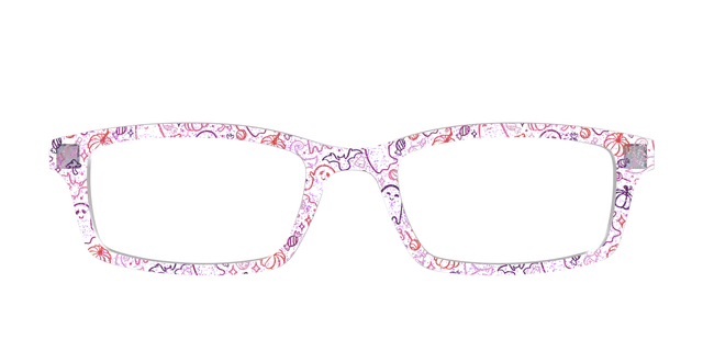 Pair Eyewear Frightfully Fun Doodles top Crystal