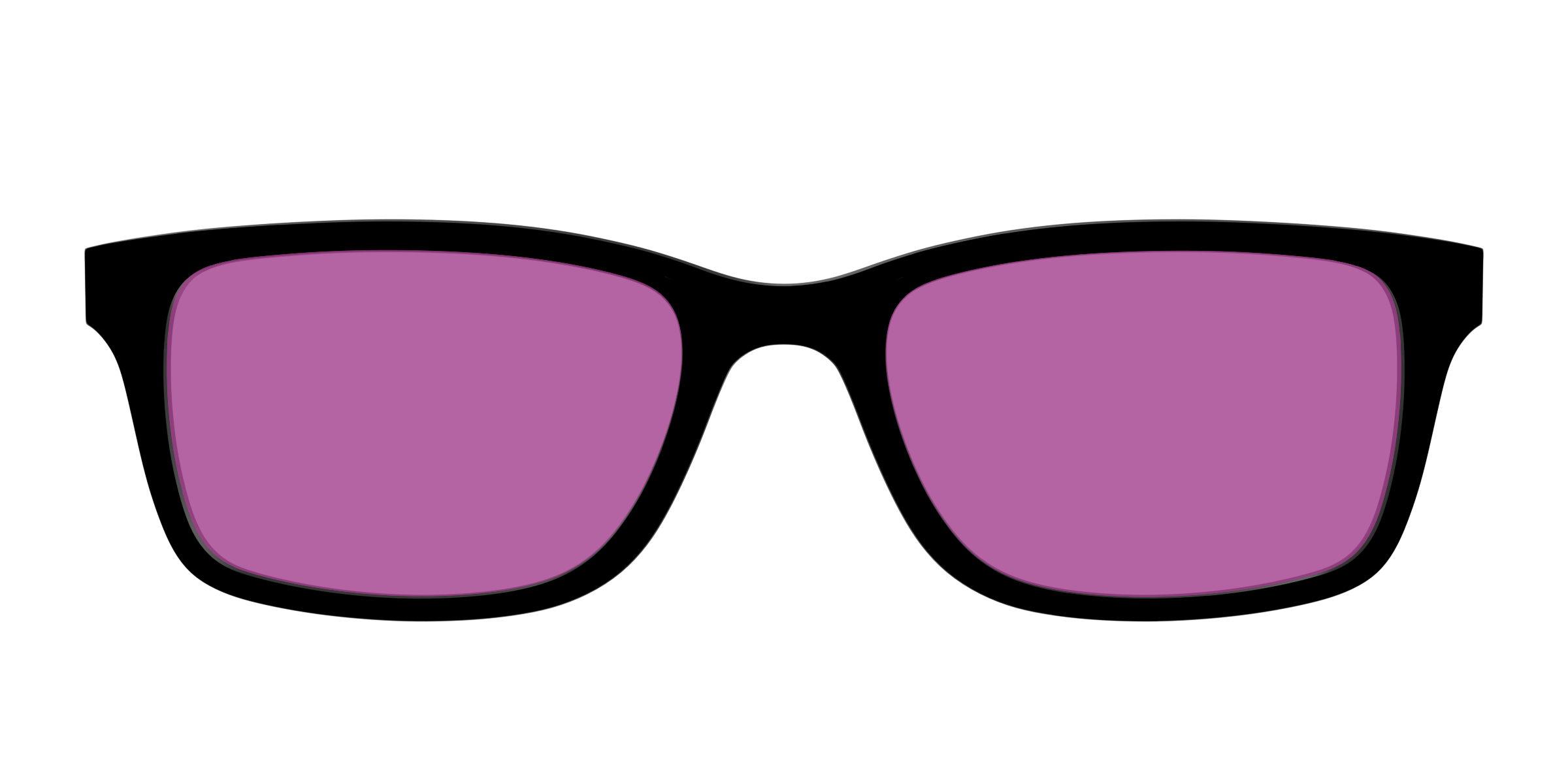 Pair Eyewear Performance Black Violet Golf top sportivo