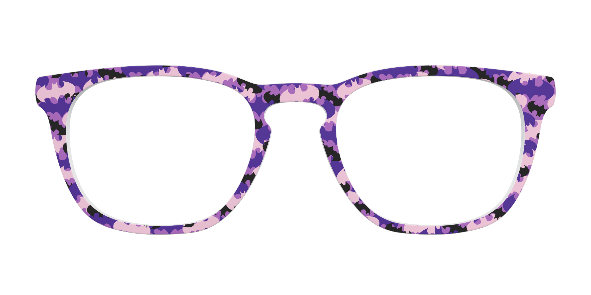 Pair Eyewear Collabs The Batgirl top occhiali viola