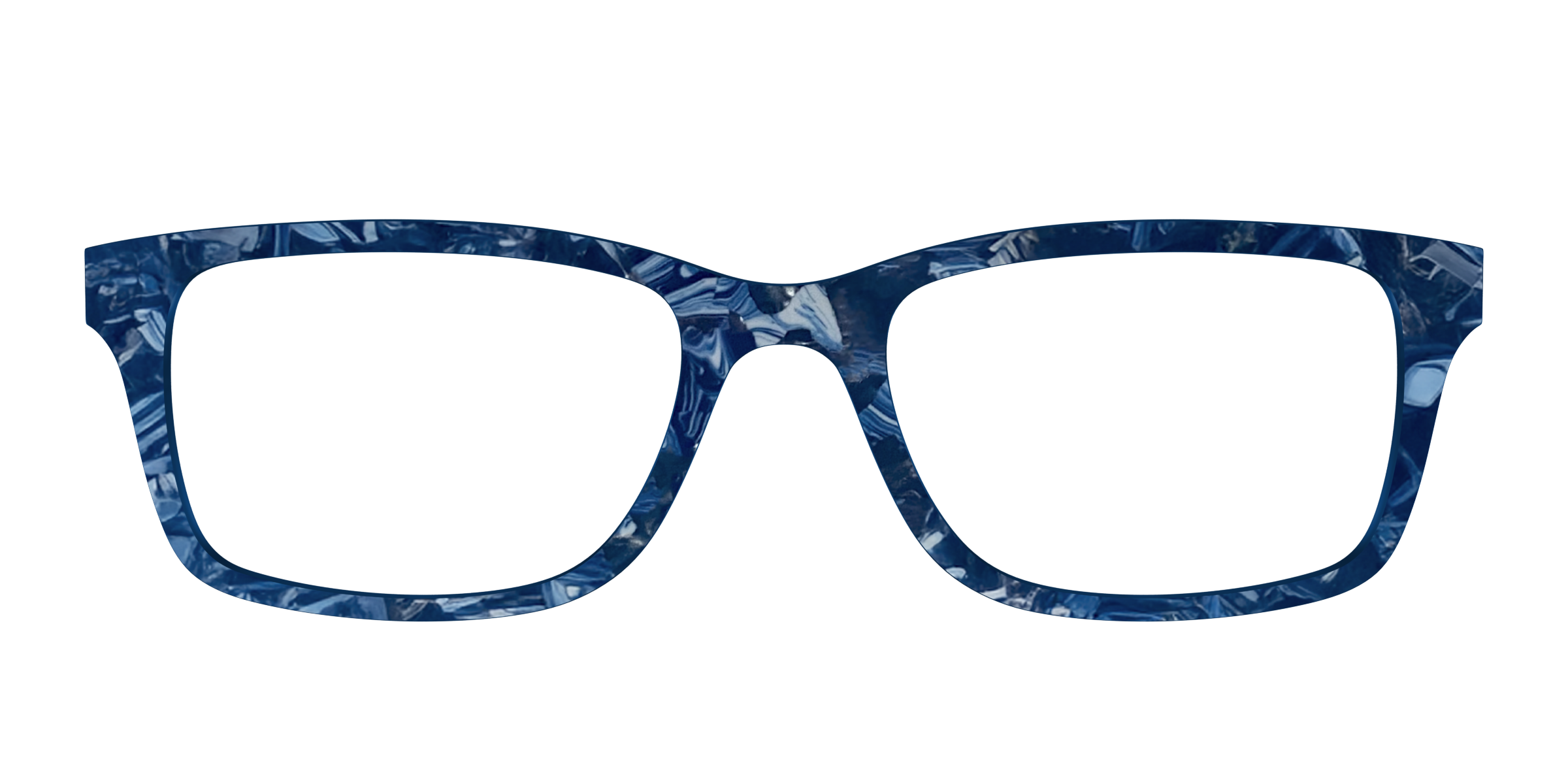 Pair Design Tops Deep Slate Pearl Marble top occhiali blu