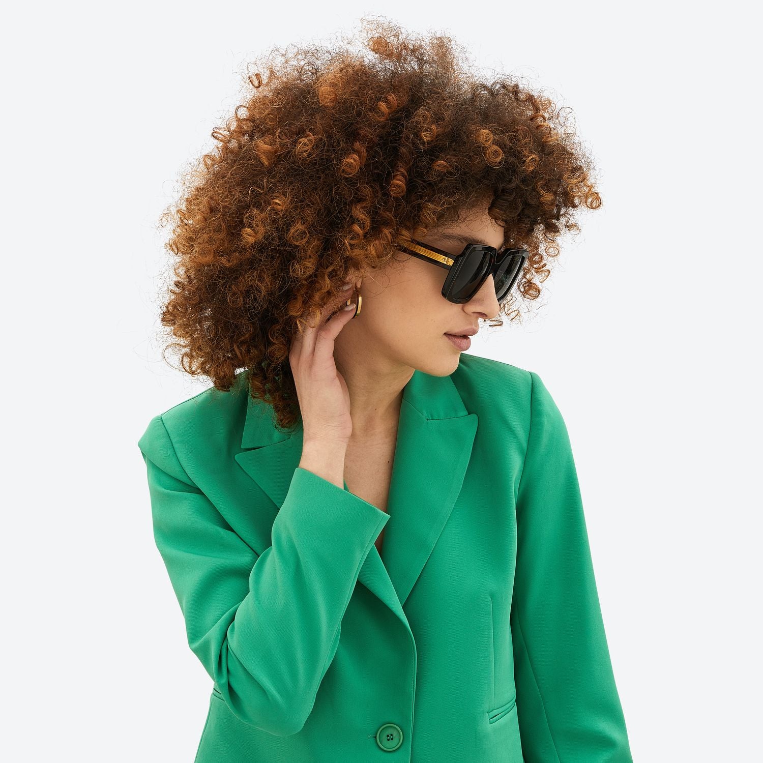 Monokol Studio Attitude MK215 occhiali da sole C2Y quadrati donna