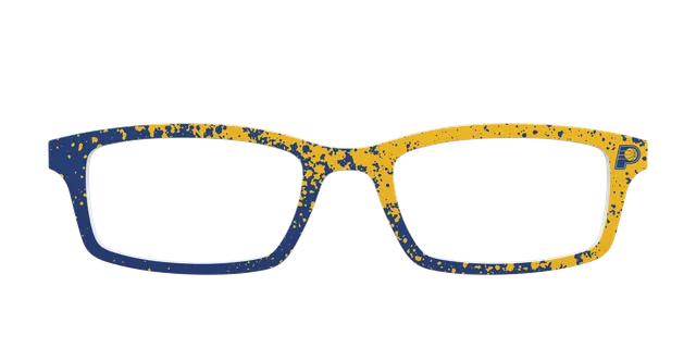 Pair Eyewear School Spirit The Pacers Splatter top per occhiali blu