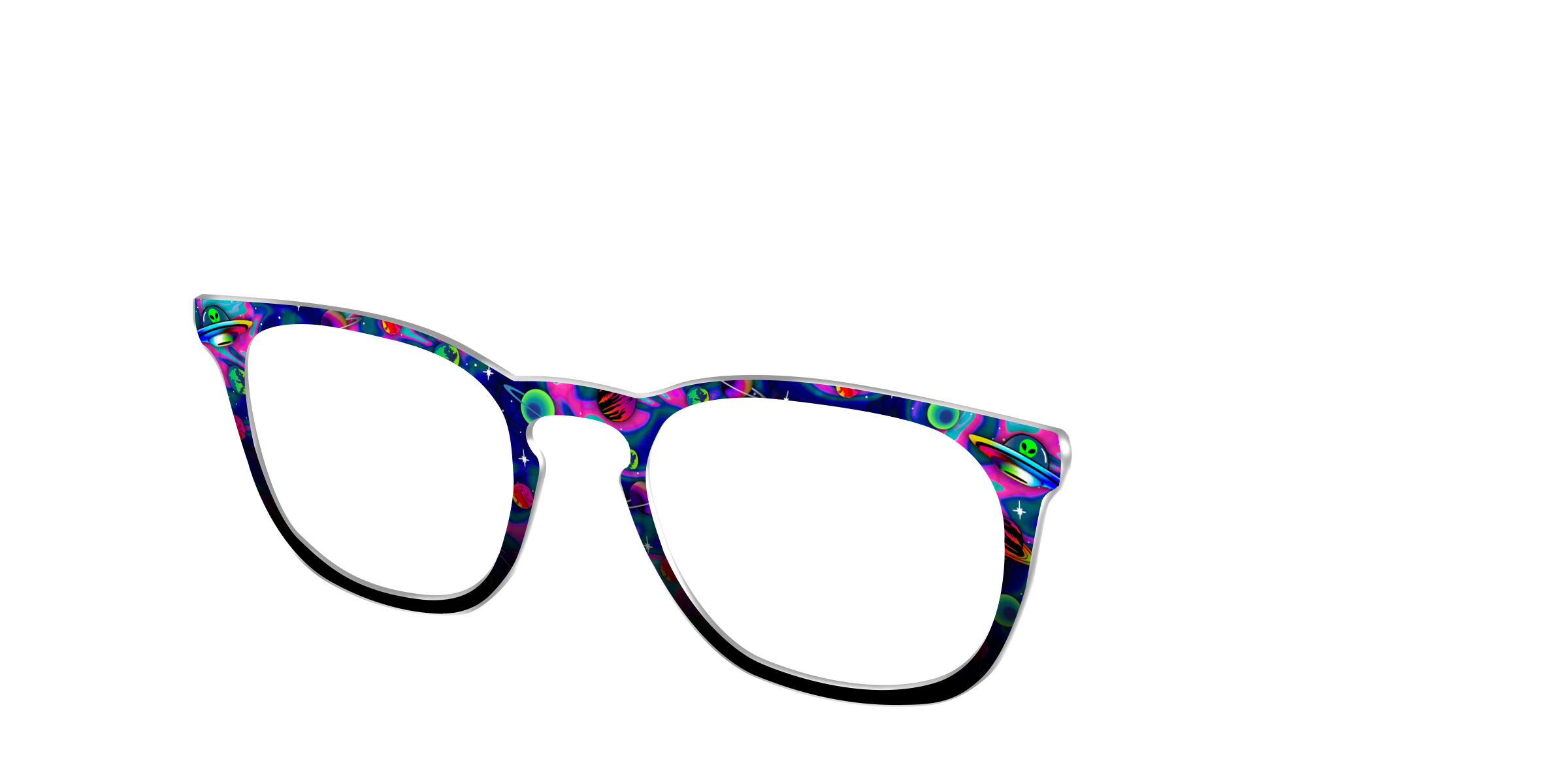 Pair Eyewear Design Tops Space Invasion Marble top per occhiali marmo