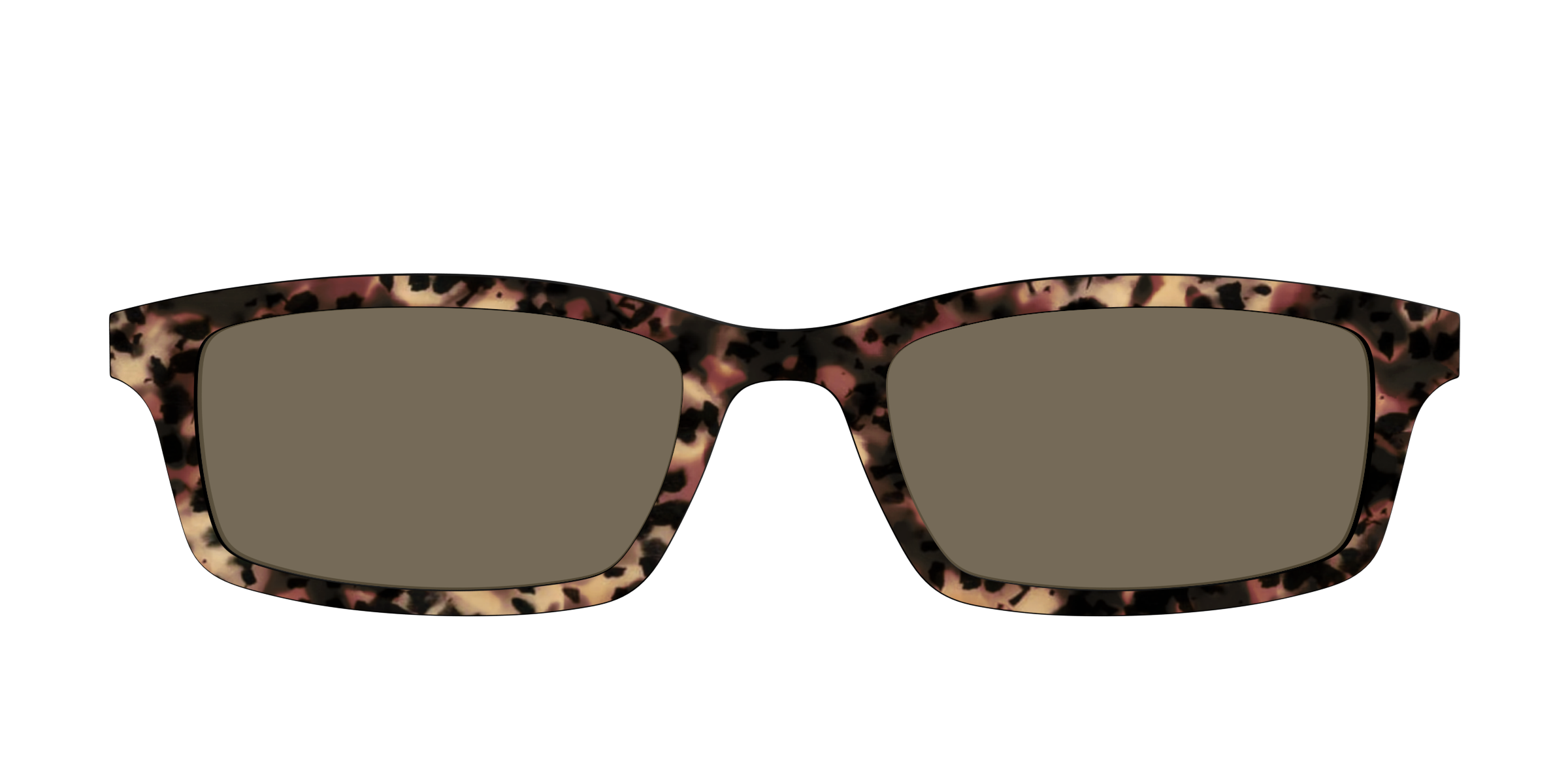Pair Eyewear Sun Tops Sienna Tortoise top sole polarizzato