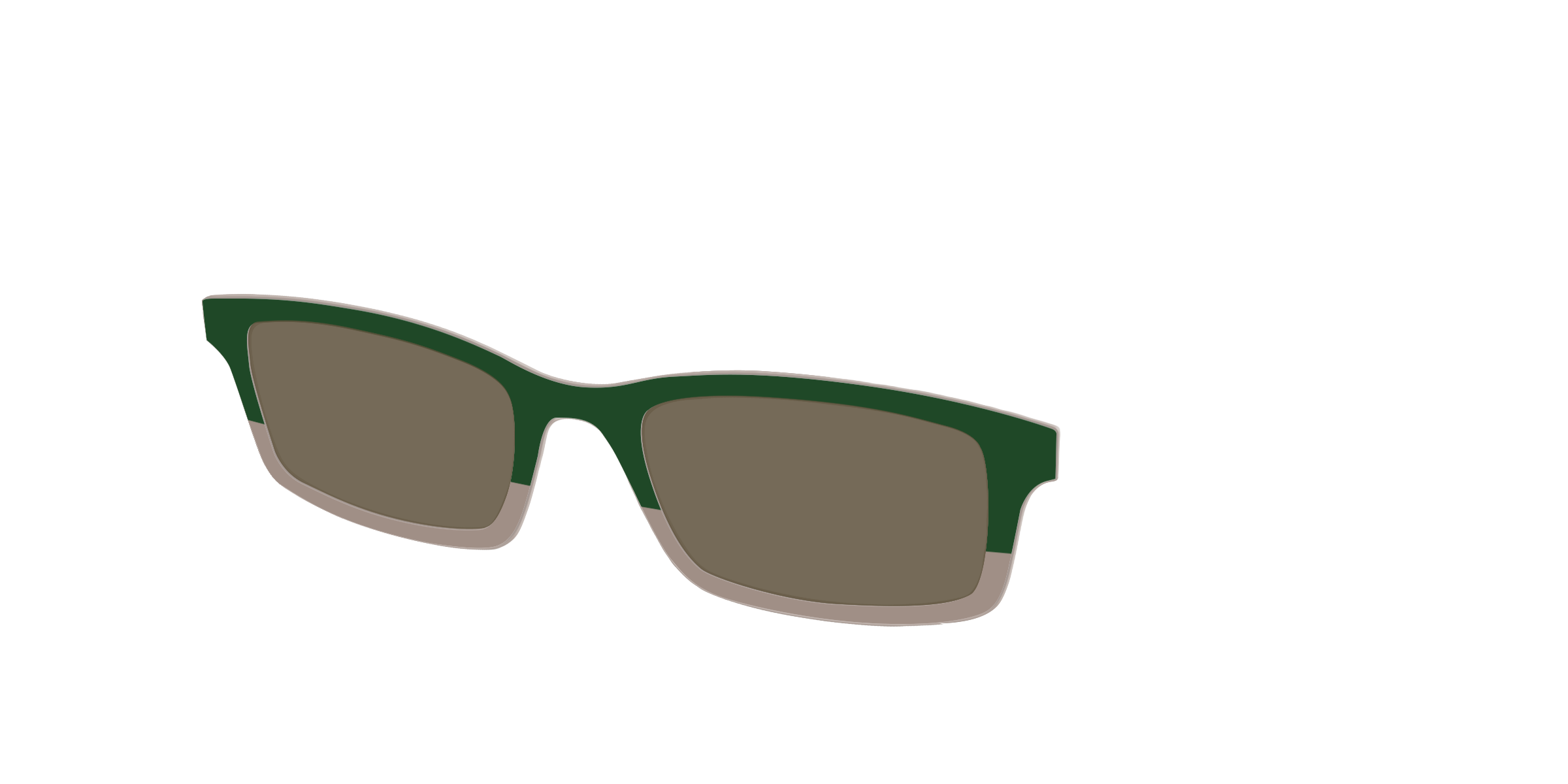 Pair Eyewear Sun Tops Cedar Sap Crystal top sole Cedro