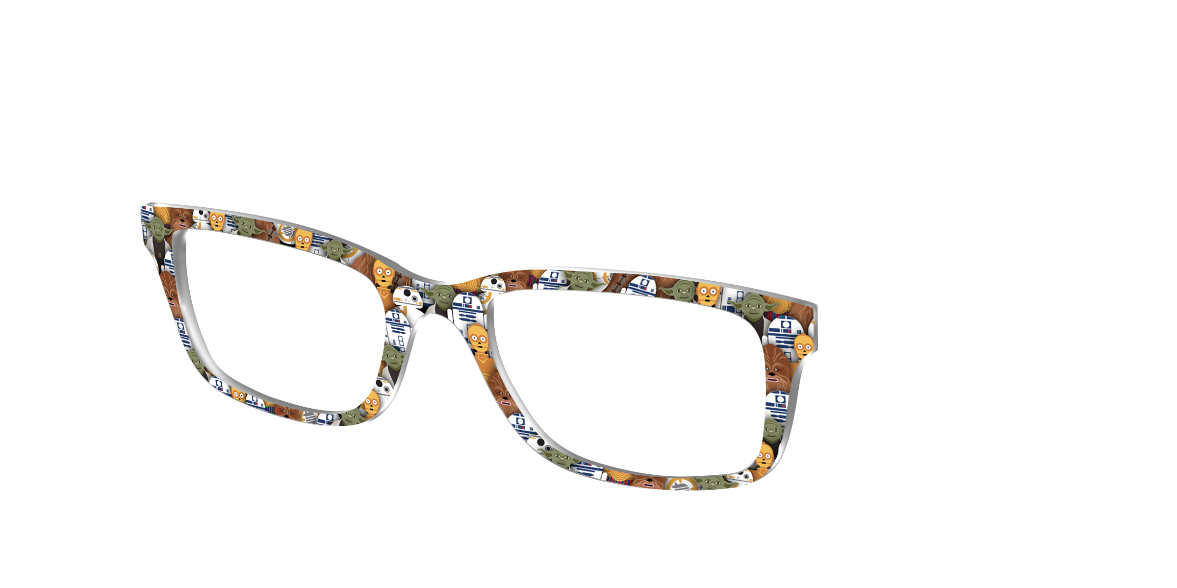 Pair Eyewear Collabs Yoda and Friends top occhiali verde