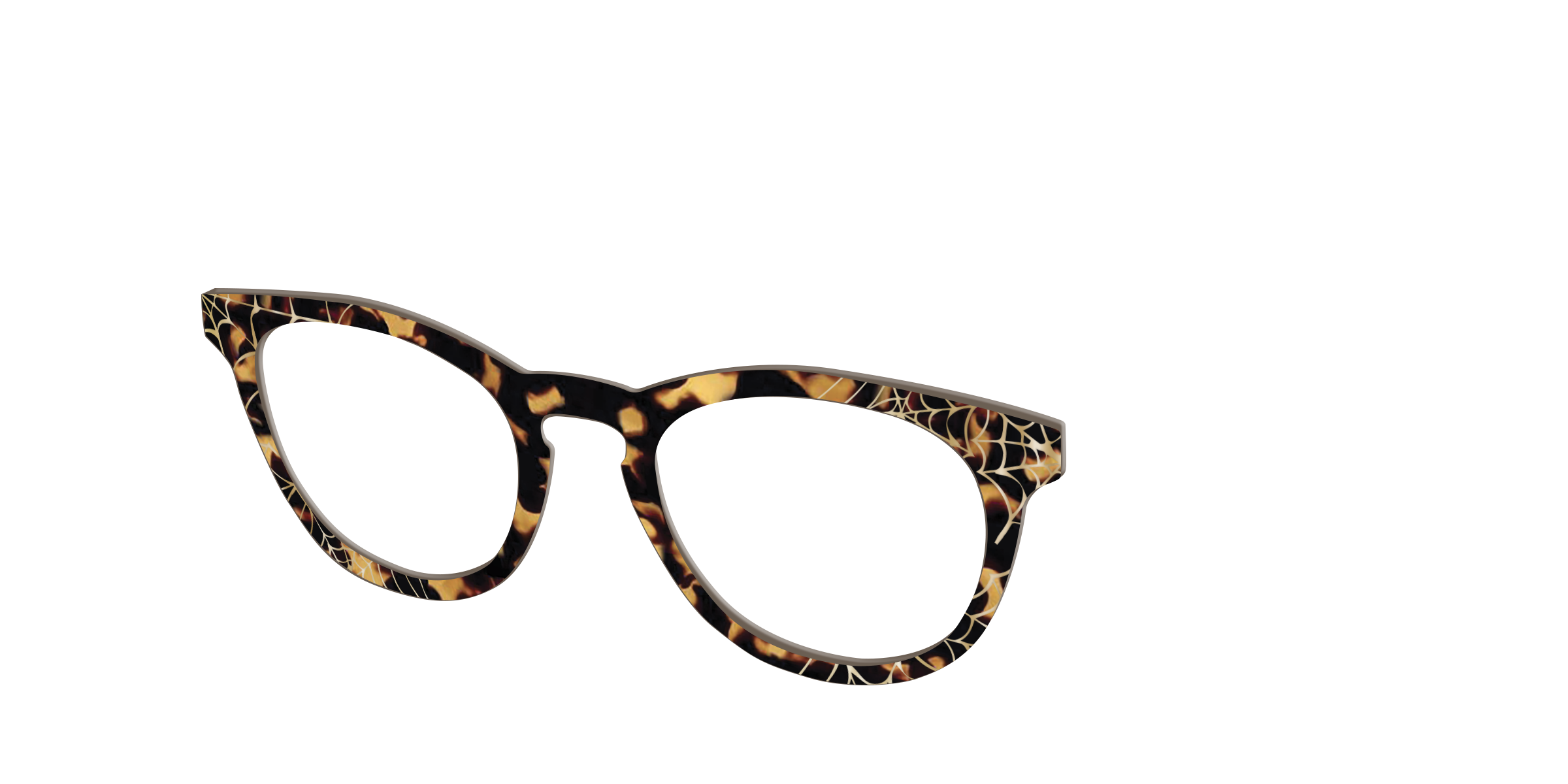 Pair Eyewear Design Tops Haunted Tortoise top magnetico tartarugato