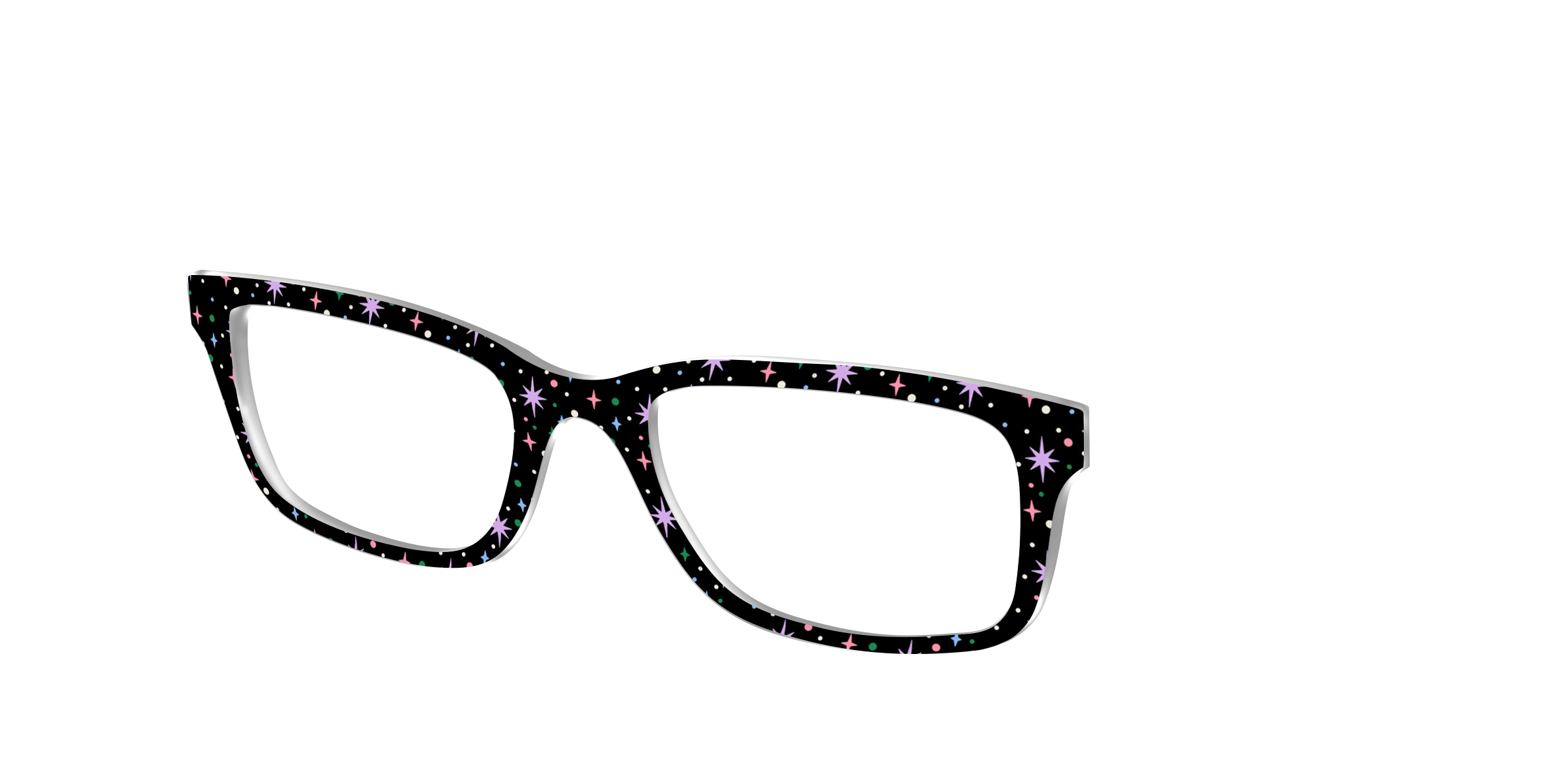Pair Eyewear Design Tops The Spectral Starbursts top occhiali FG13