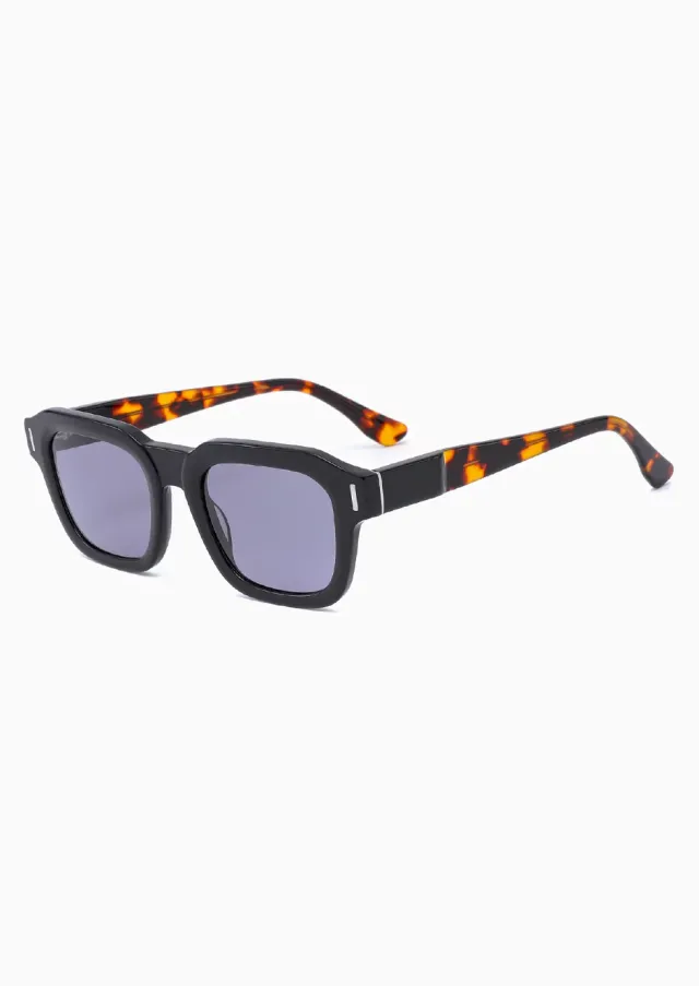 Ouyuan Sunglasses Occhiali Sole 309001 Acetato Tartaruga Quadrati