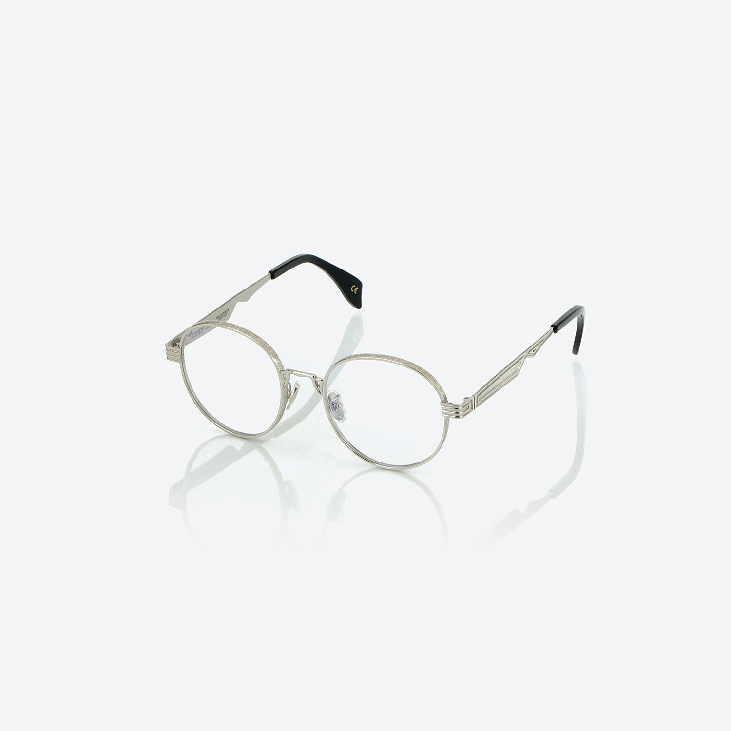 Monokol Evolved Boldness MK327 C2 occhiali da vista rotondi metallo