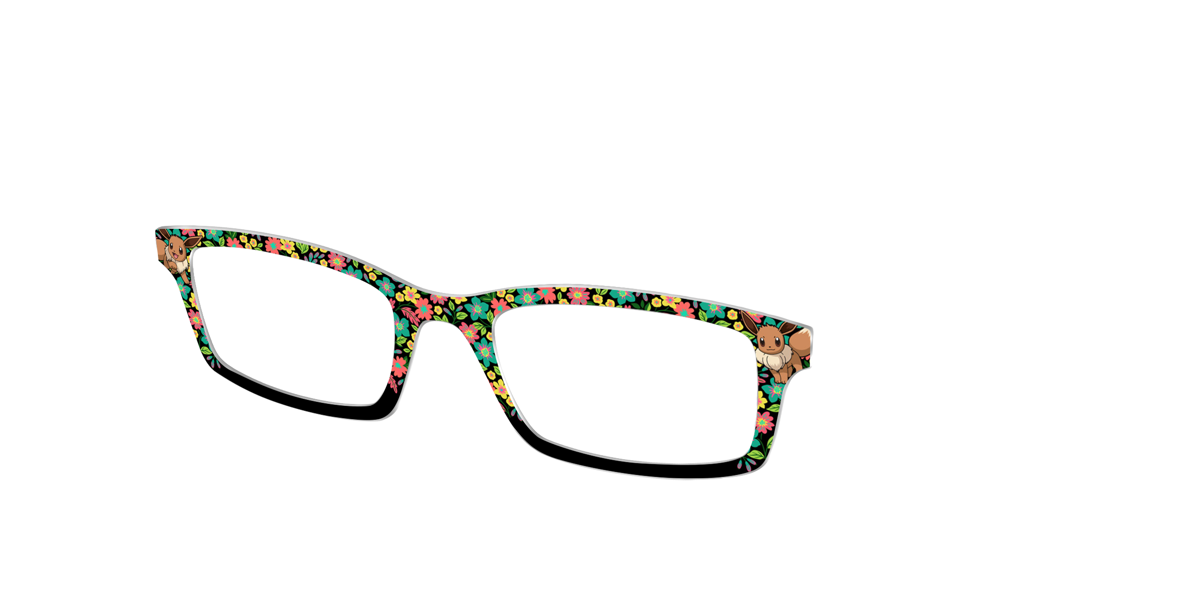 Pair Eyewear Collabs Eevee PK08 top occhiali giallo