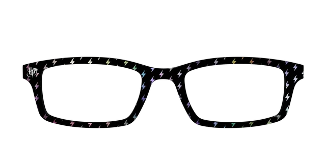 Pair Eyewear Collabs Holographic Lightning Bolts top magnetico