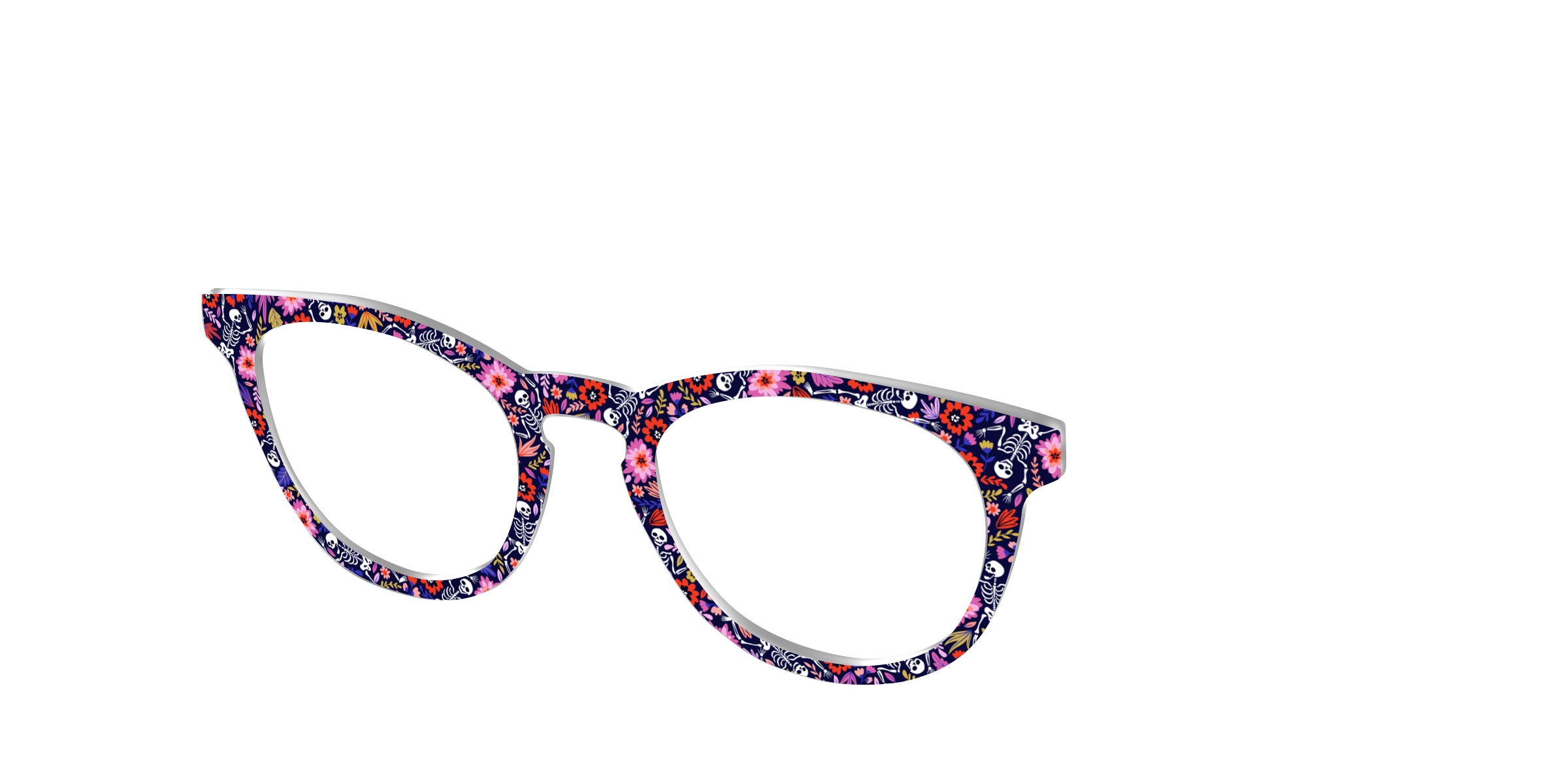 Pair Eyewear Design Tops Bone-Chilling Blossoms top Cedro