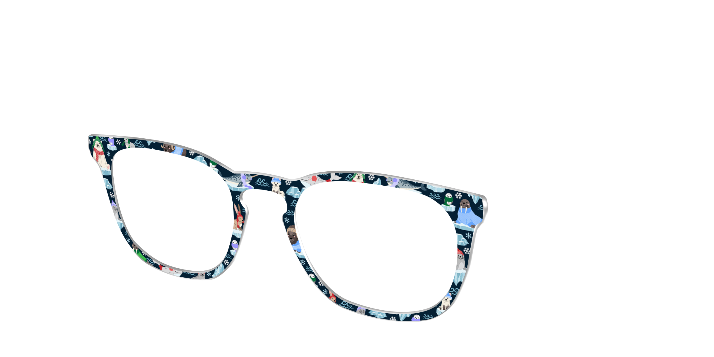 Pair Eyewear Design Tops The Polar Playdate top occhiali inverno