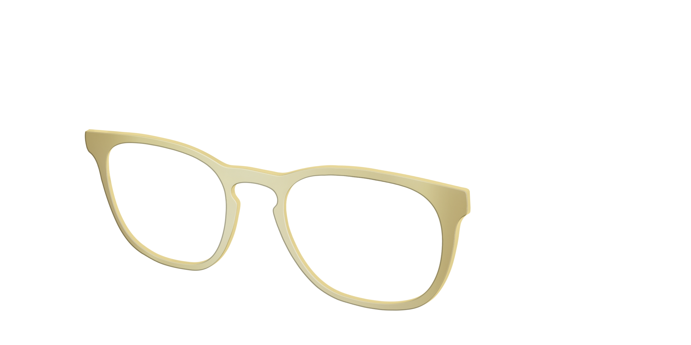 Pair Eyewear Solid Tops The Gold Mirror top occhiali oro specchio