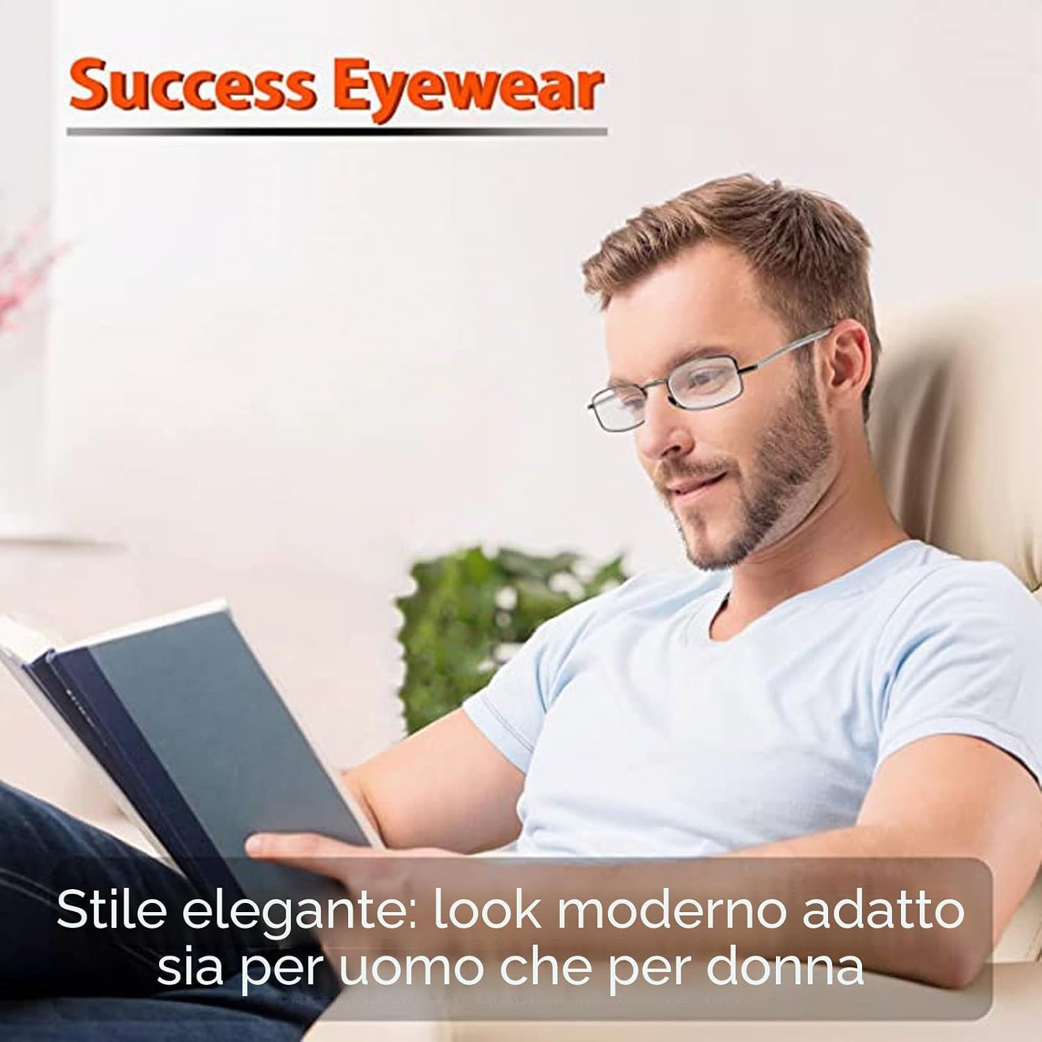 Hubeye Ultra Thin Folding Reading Glasses telescopici 2.0 portachiavi