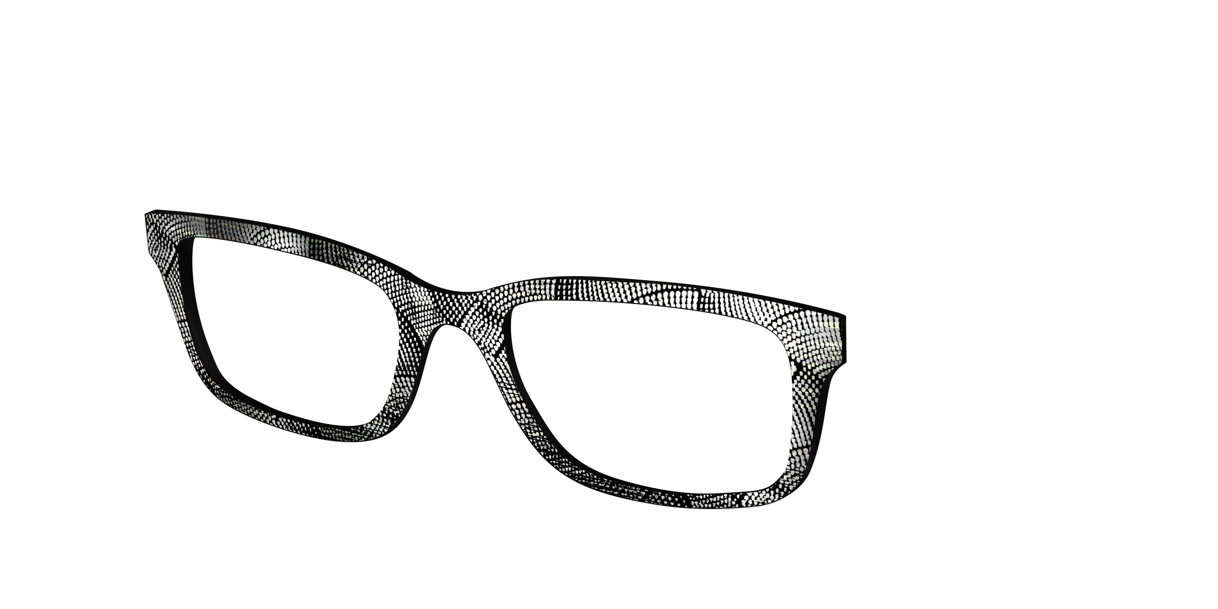 Pair Eyewear Design Tops Soundwaves top occhiali argento 413