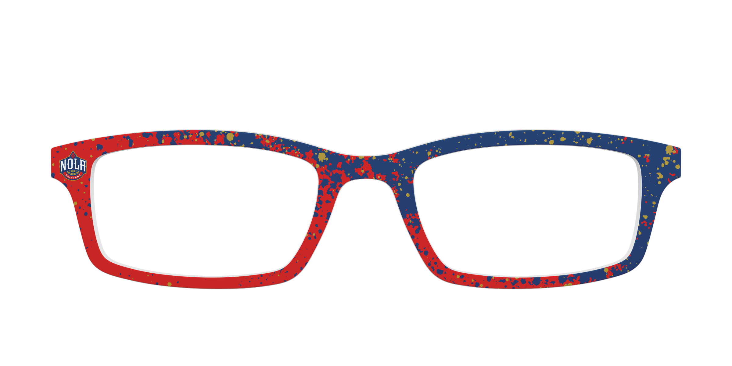 Pair Eyewear School Spirit Pelicans top occhiali blu oro