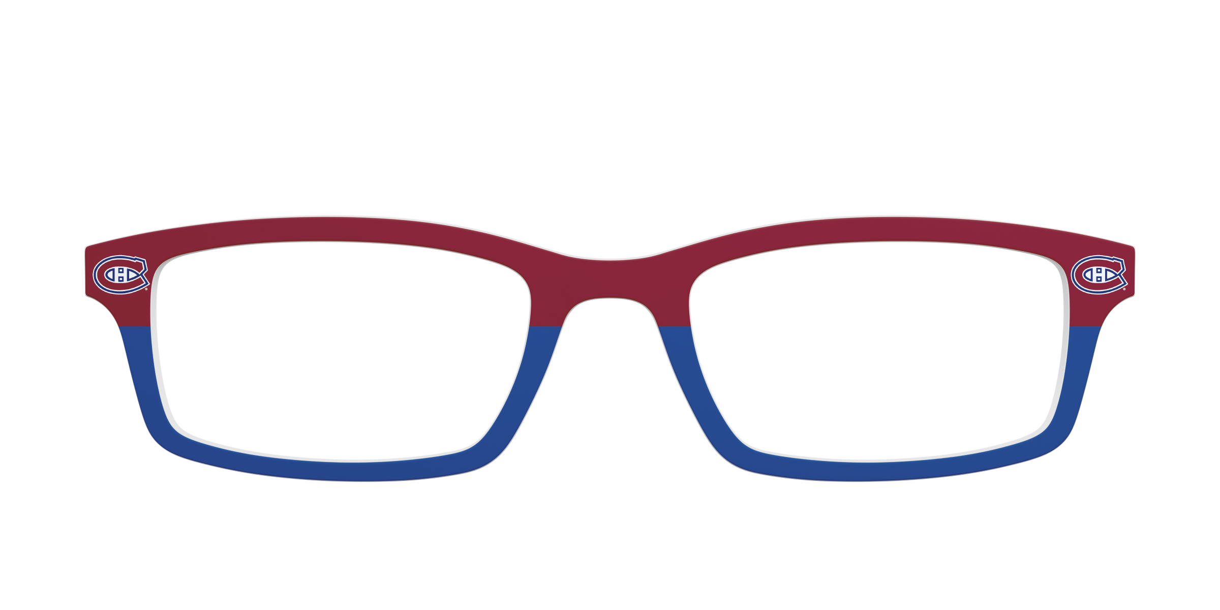 Pair Eyewear School Spirit The Canadiens Split top per occhiali blu rosso