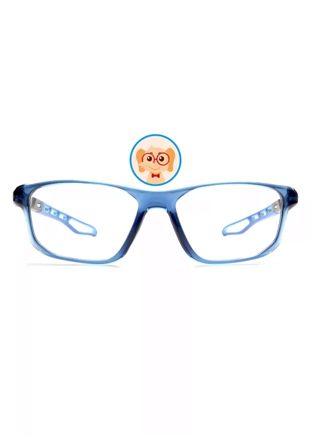 Ouyuan 0090 montatura bambino quadrata TR90 smontabile