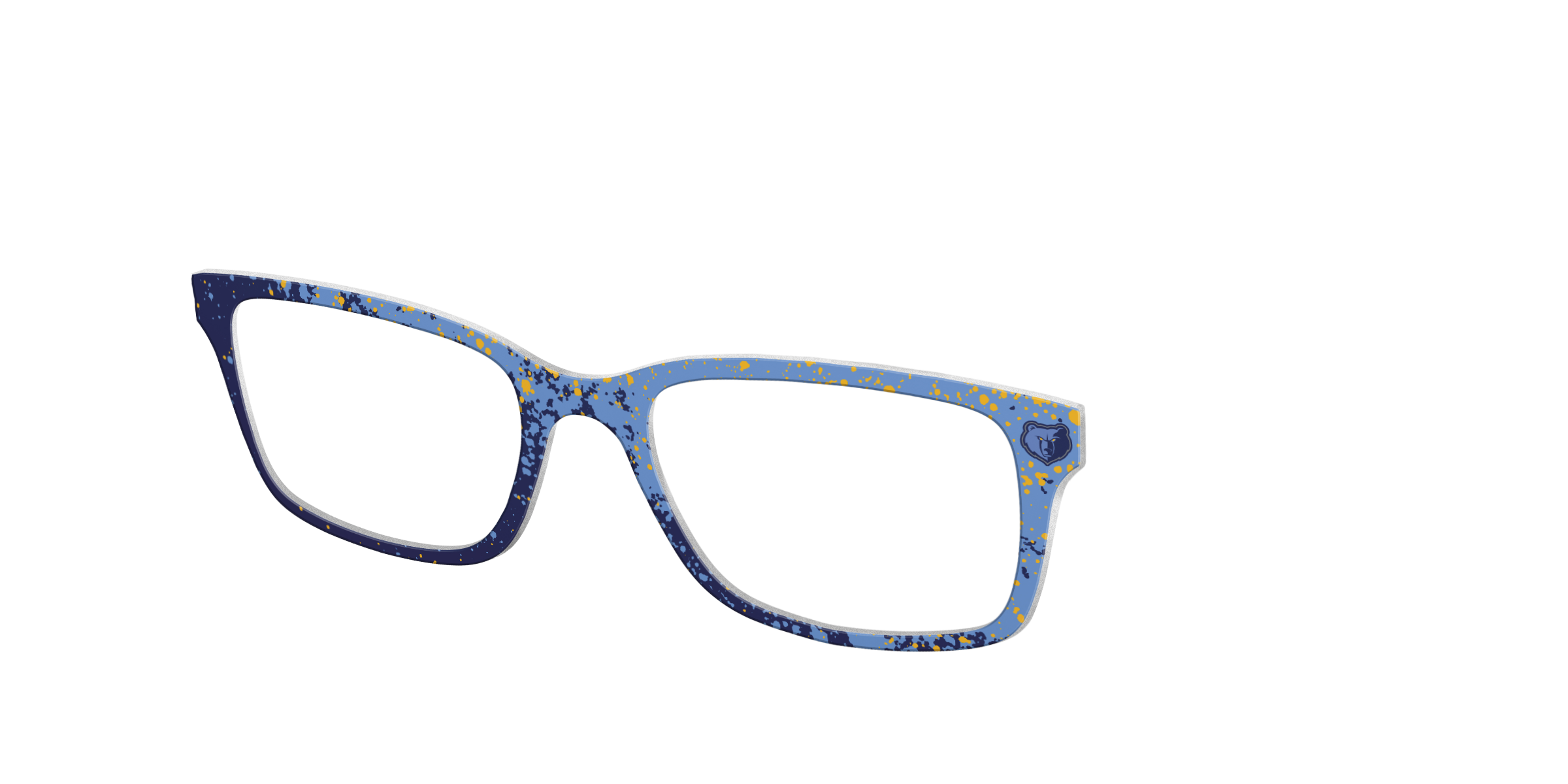 Pair Eyewear School Spirit Grizzlies Splatter top per occhiali sportivo