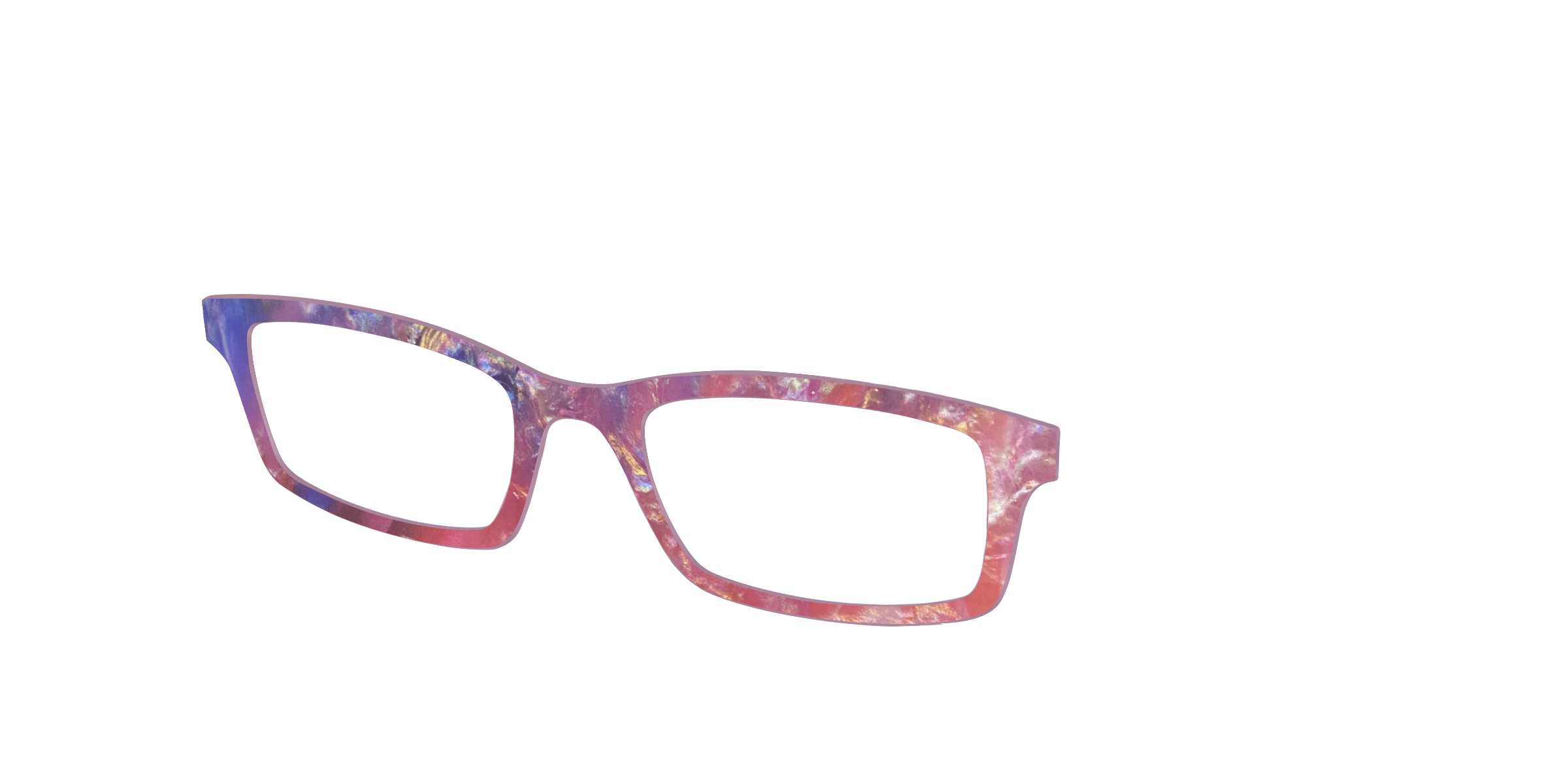 Pair Eyewear Design Tops The Pink Nebulous Pearl top occhiali rosa
