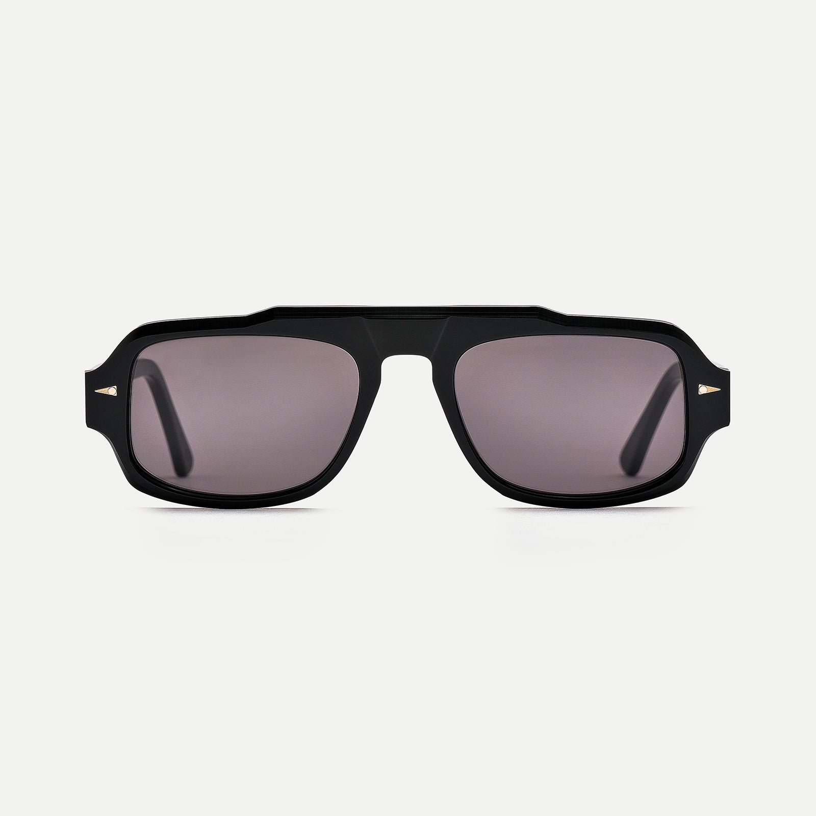 AHLEM George V occhiali da sole Turtle Khaki acetato