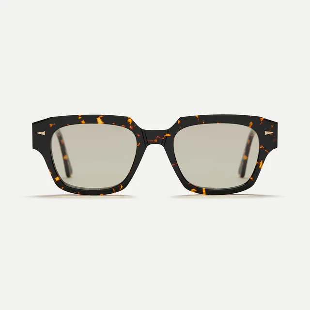 Ahlem Rivoli occhiali da sole nero sky blue acetato