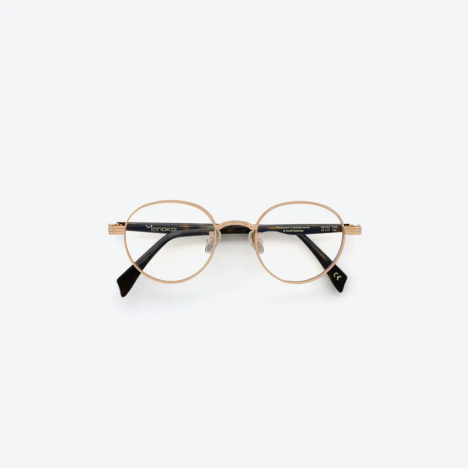 Monokol Evolved Boldness MK332 C4 occhiali da vista rotondi metallo
