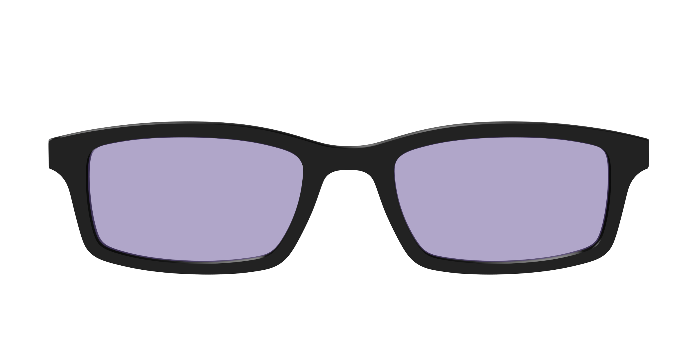 Pair Eyewear Design Black Celestial Purple top sole Serra viola