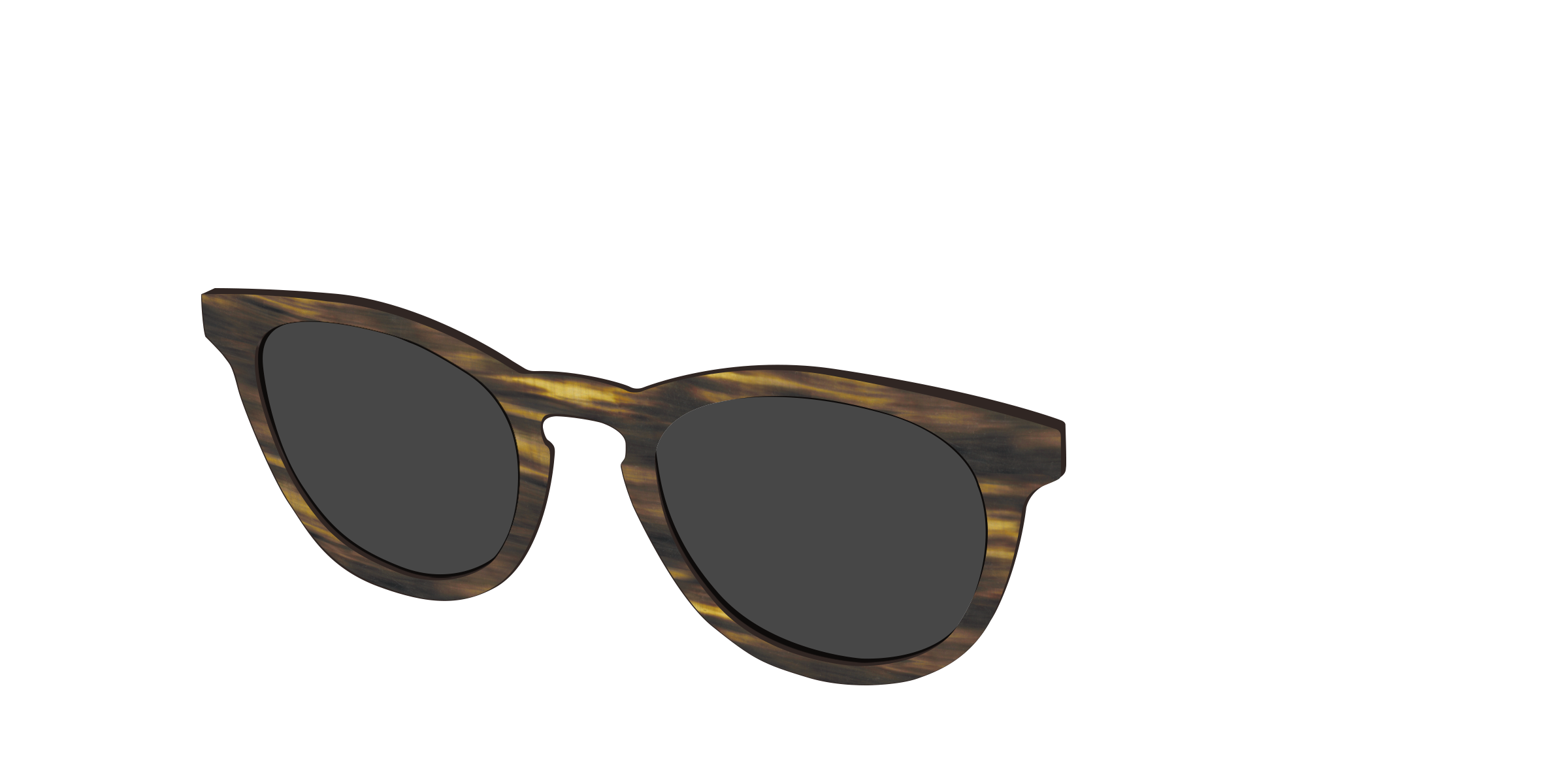 Pair Eyewear Sun Tops Horn Top Sole Polarizzato