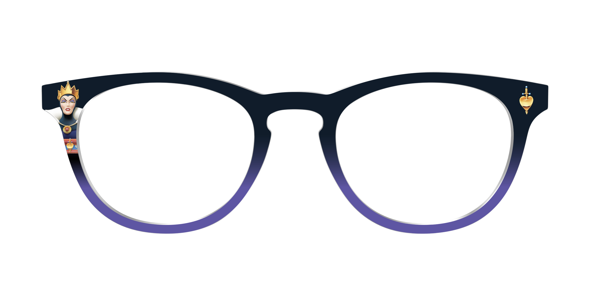 Pair Eyewear Collabs The Evil Queen Gradient frontalino viola