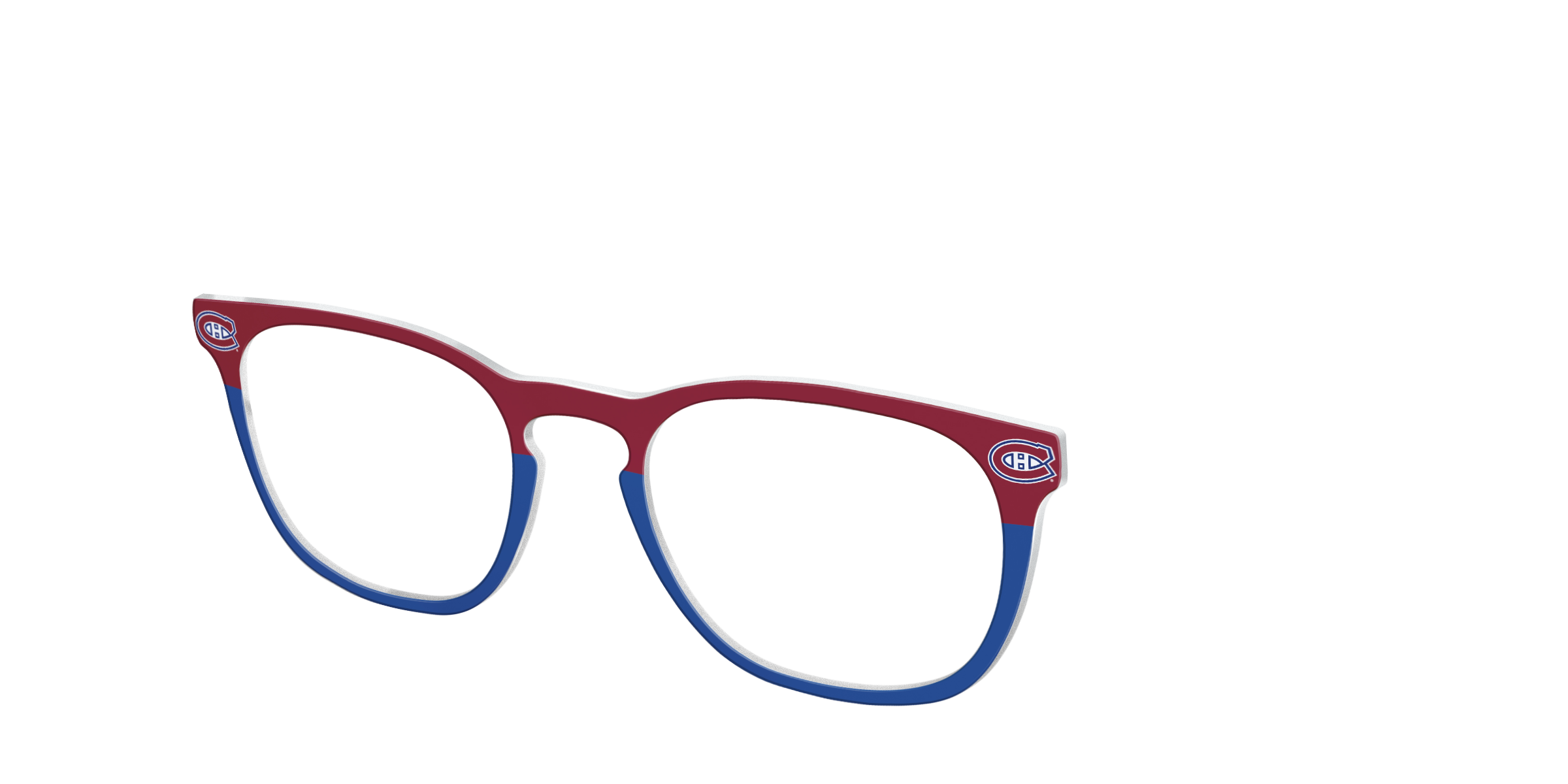 Pair Eyewear School Spirit The Canadiens Split top per occhiali blu rosso