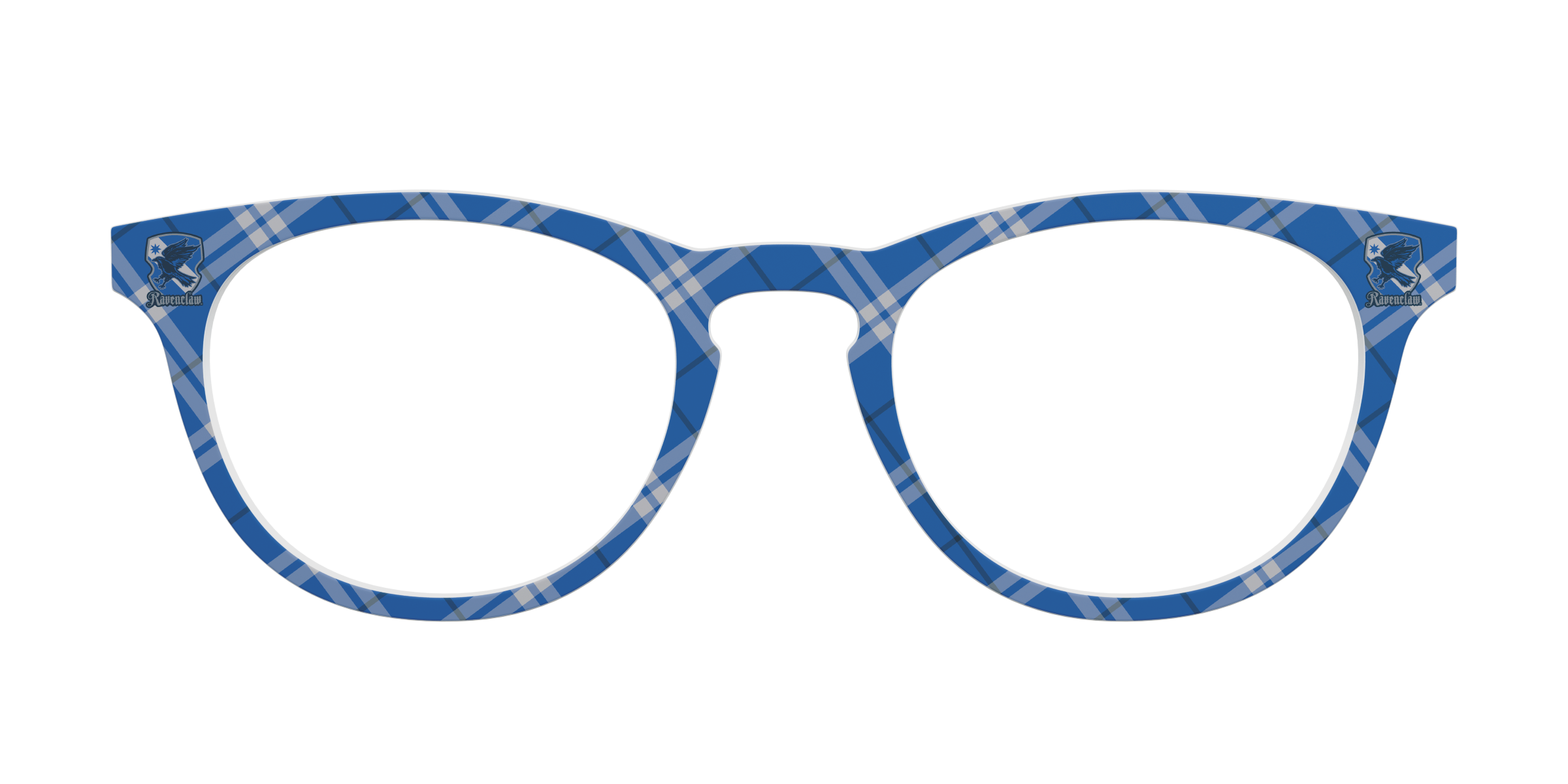 Pair Eyewear Ravenclaw Plaid top magnetico blu HP6