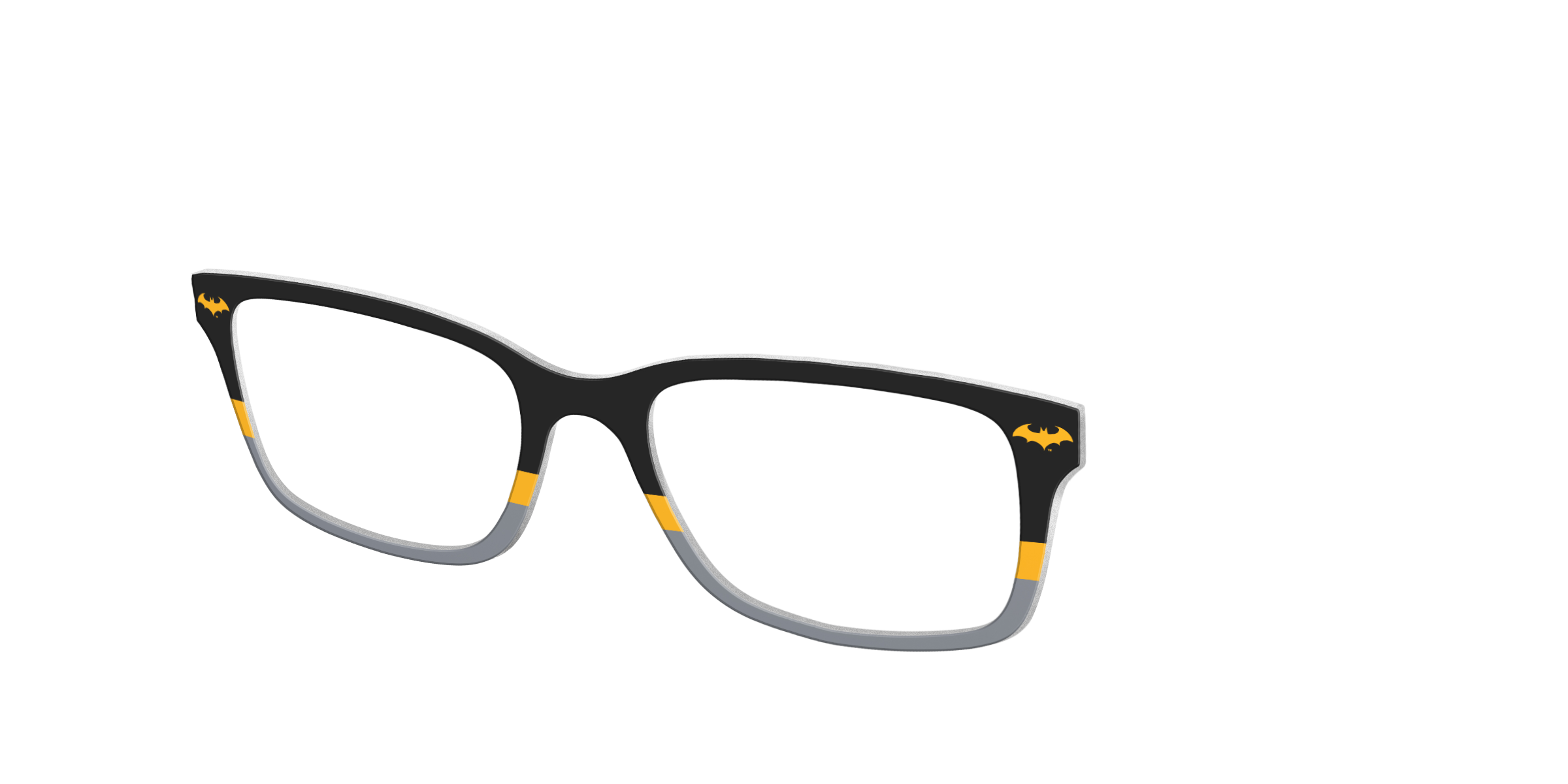Pair Eyewear Collabs The Batman top magnetico nero giallo