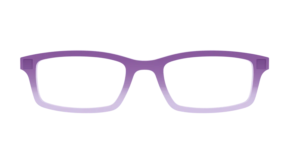 Pair Eyewear Solid Tops The Plum to Lilac Gradient Crystal top