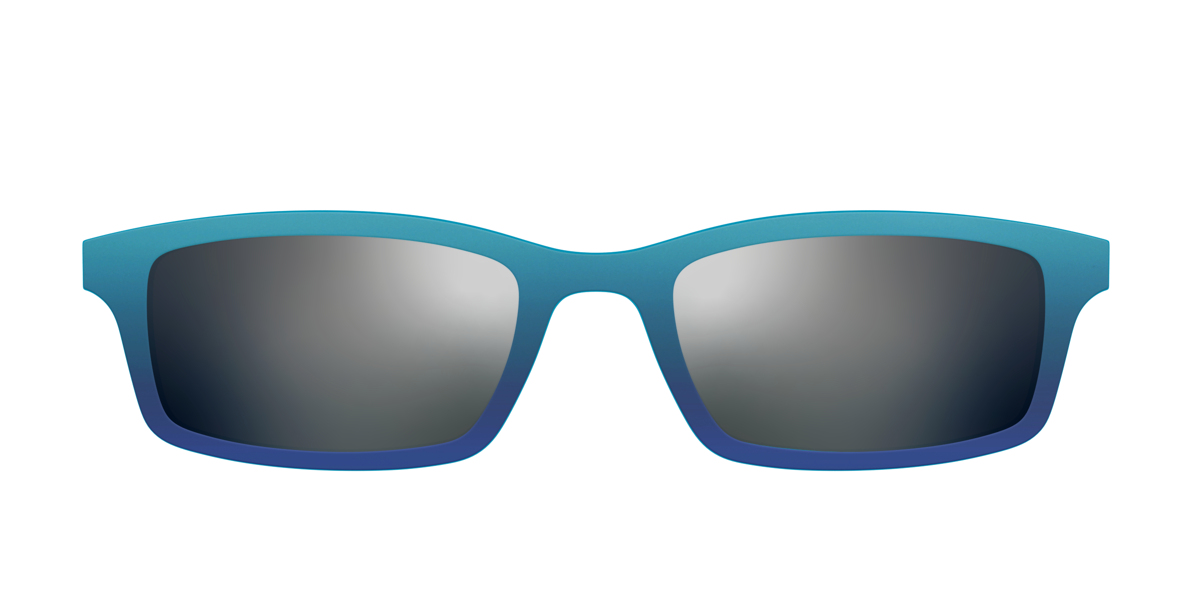 Pair Eyewear Sun Tops Polarized Ocean Blue Sun Top Serra