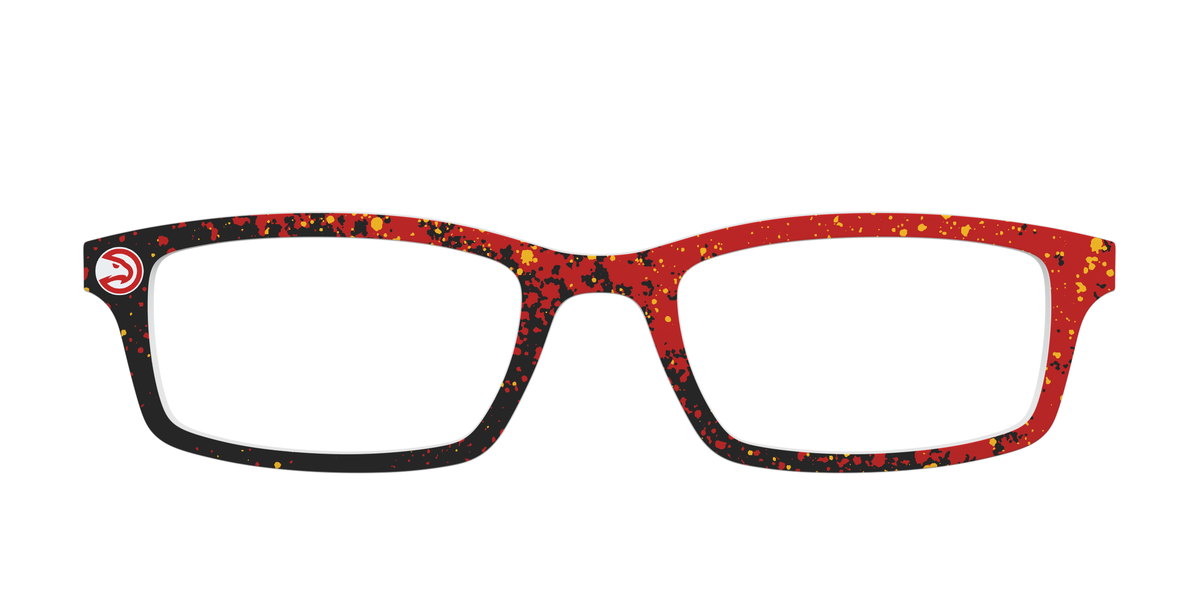 Pair Eyewear School Spirit Hawks Splatter top magnetico schizzi