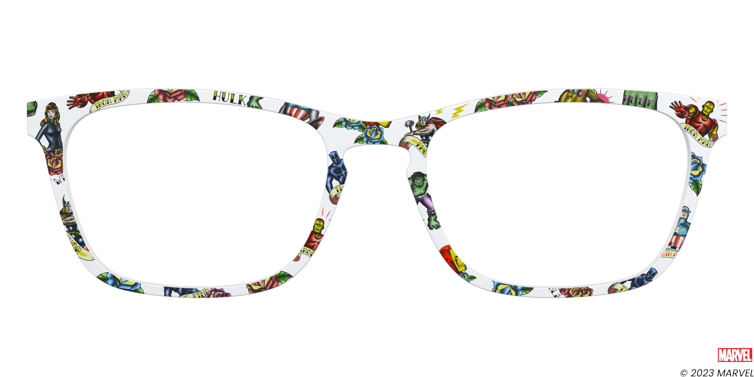 Pair Eyewear Collabs Marvel Comics Ink top magnetico MR9