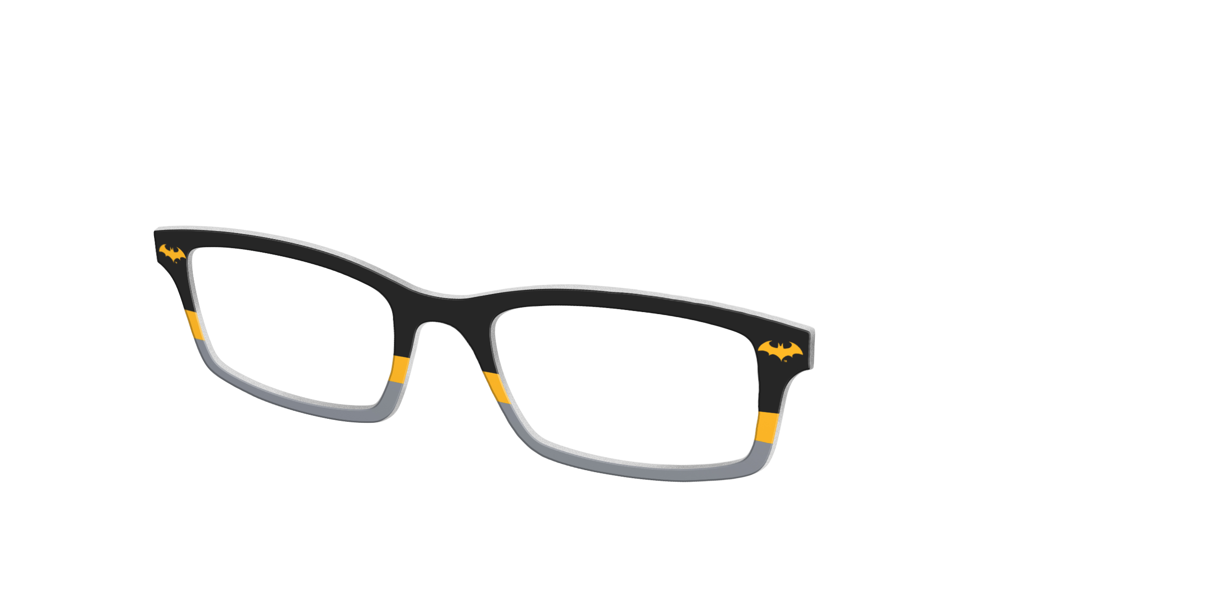 Pair Eyewear Collabs The Batman top magnetico nero giallo