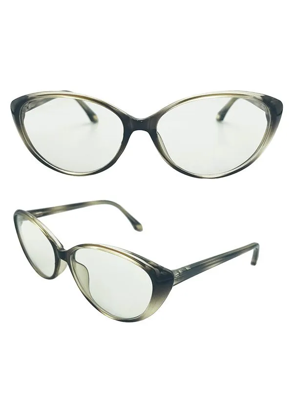 Ouyuan Glasses Frames NOCP24043 montatura vista cat eye traslucida