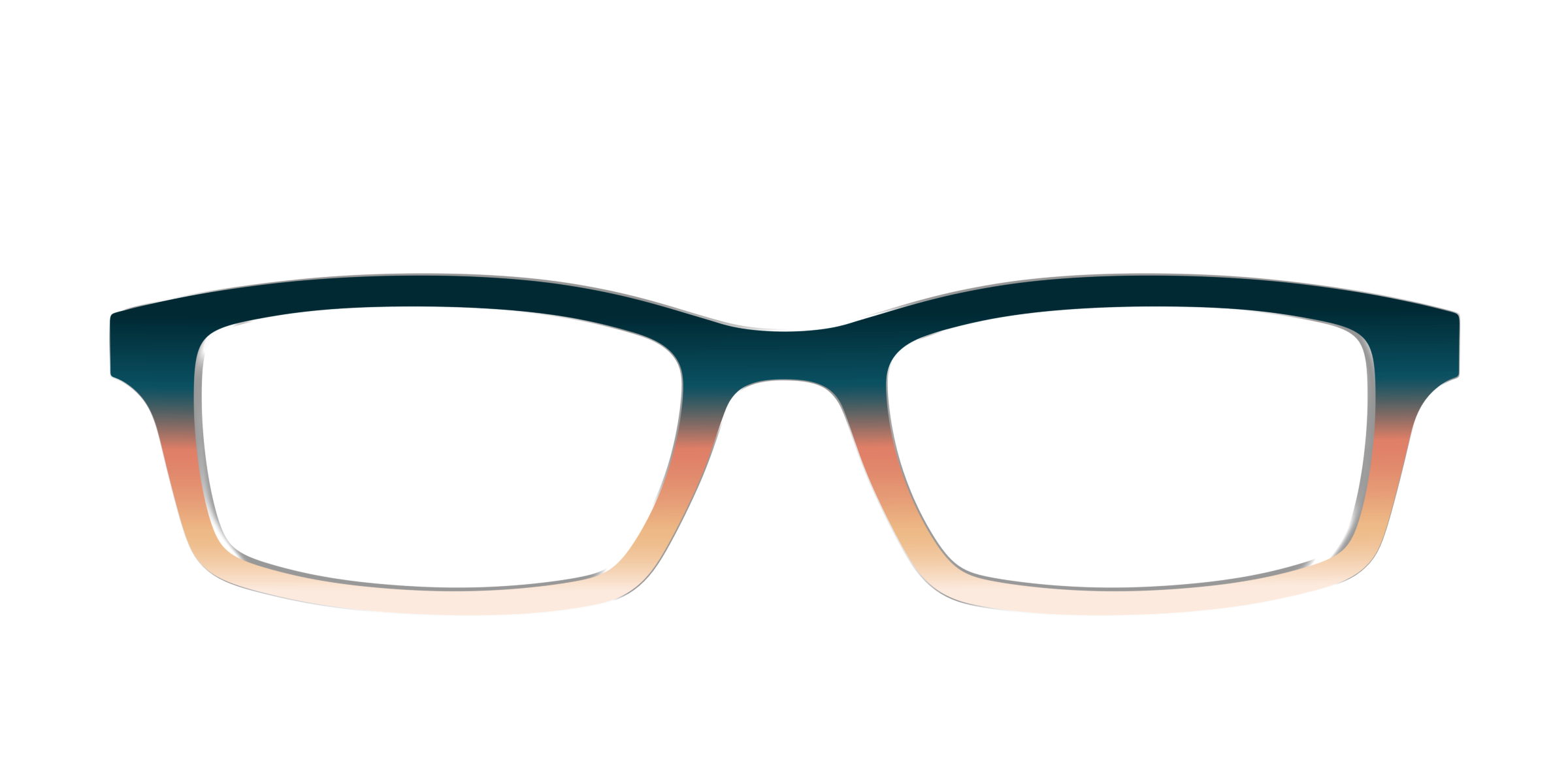 Pair Eyewear Design Tops Aegean Apricot top sfumato AT08