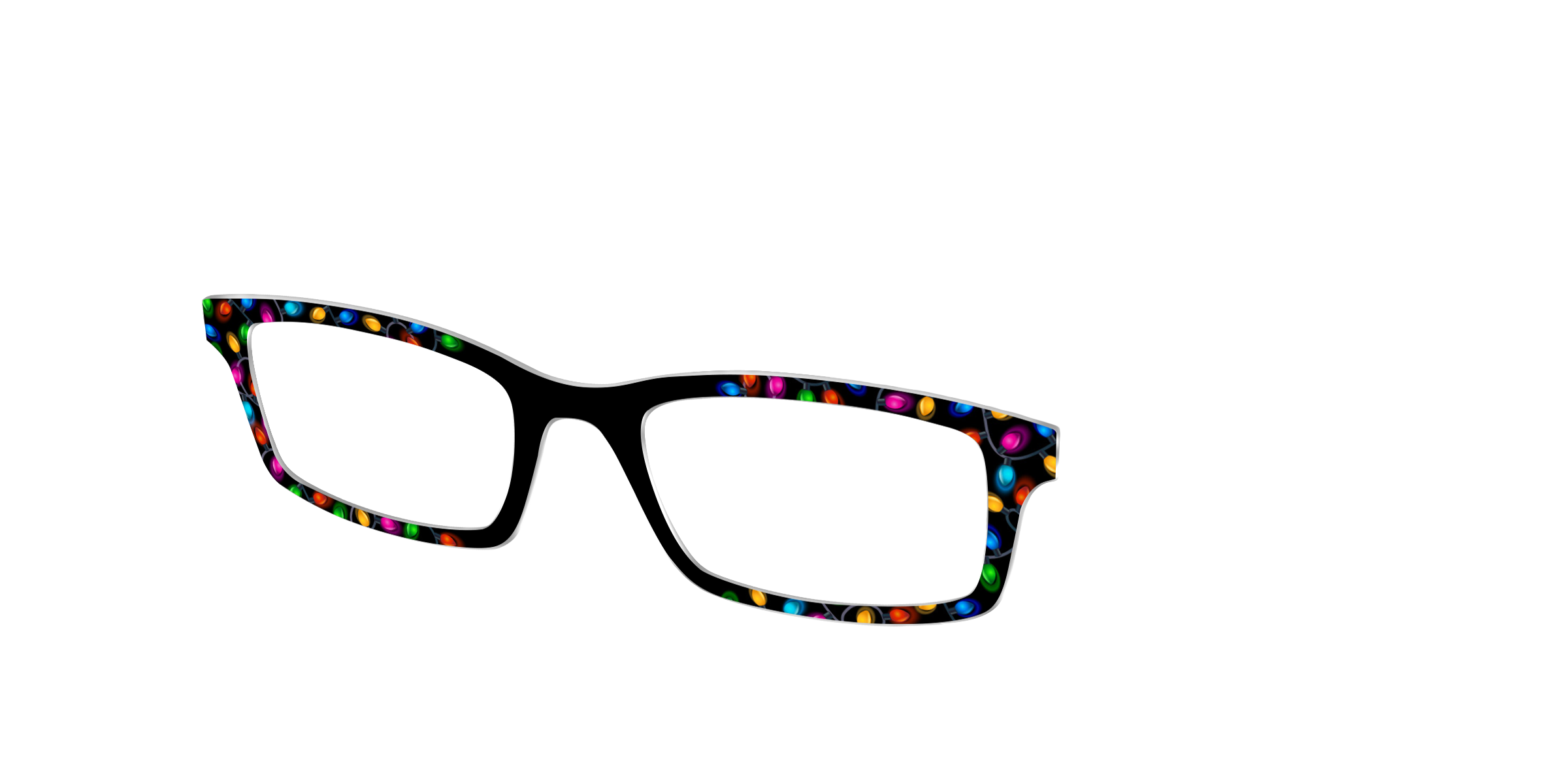 Pair Eyewear Design Tops Holiday Glow top occhiali feste invernali