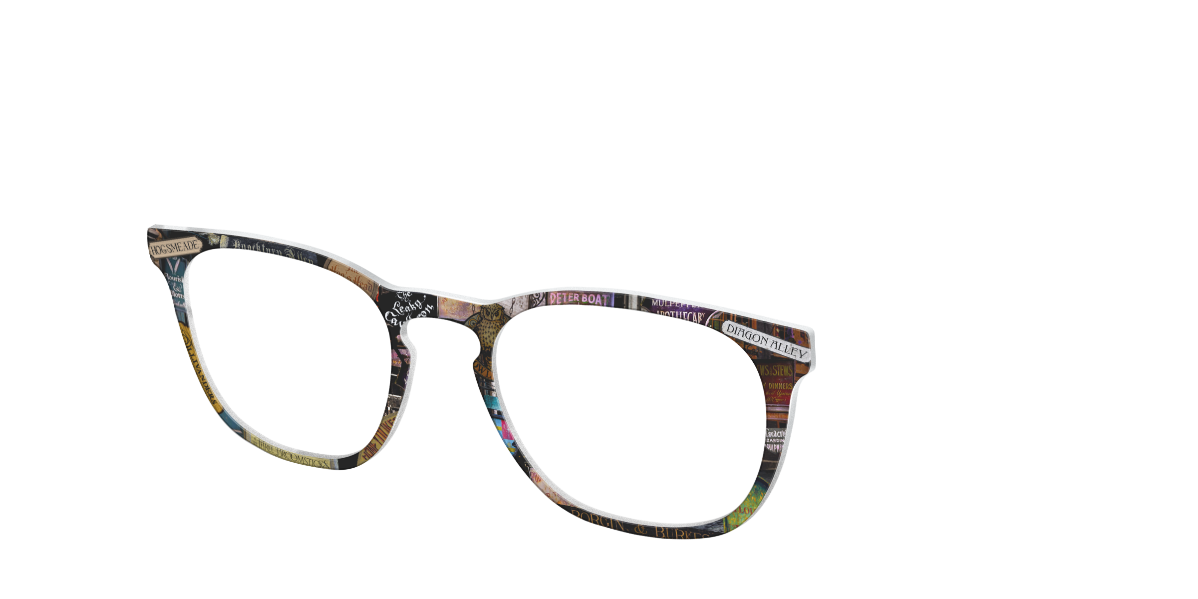 Pair Eyewear Wizarding Shops top frame Cedro marrone