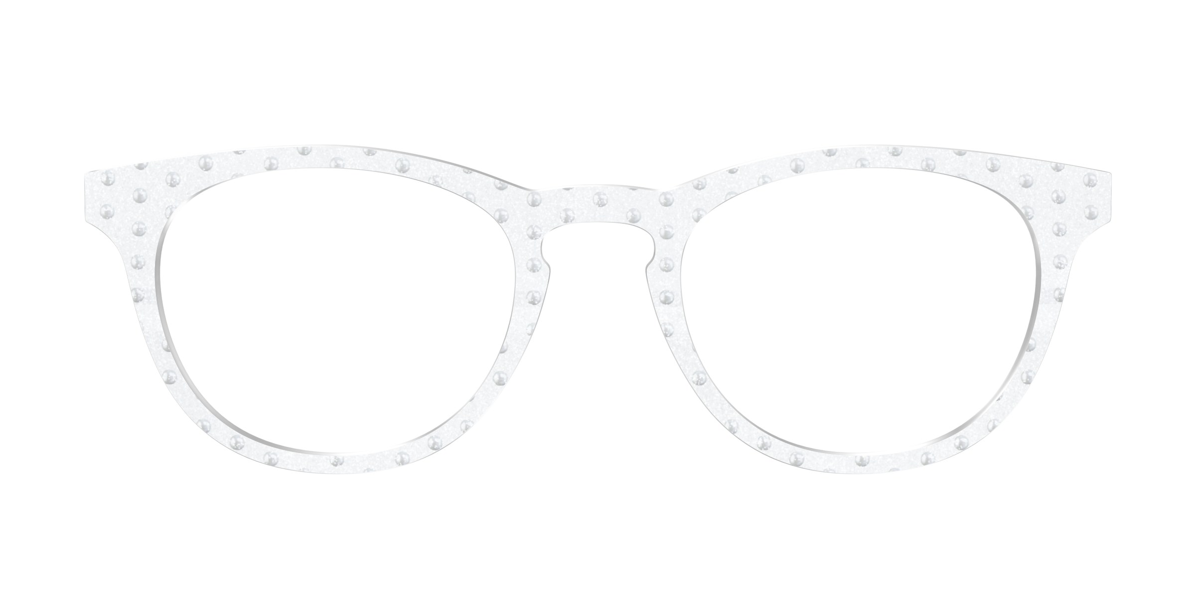 Pair Eyewear Design Tops Pearl Shimmer Polka Dots top pois