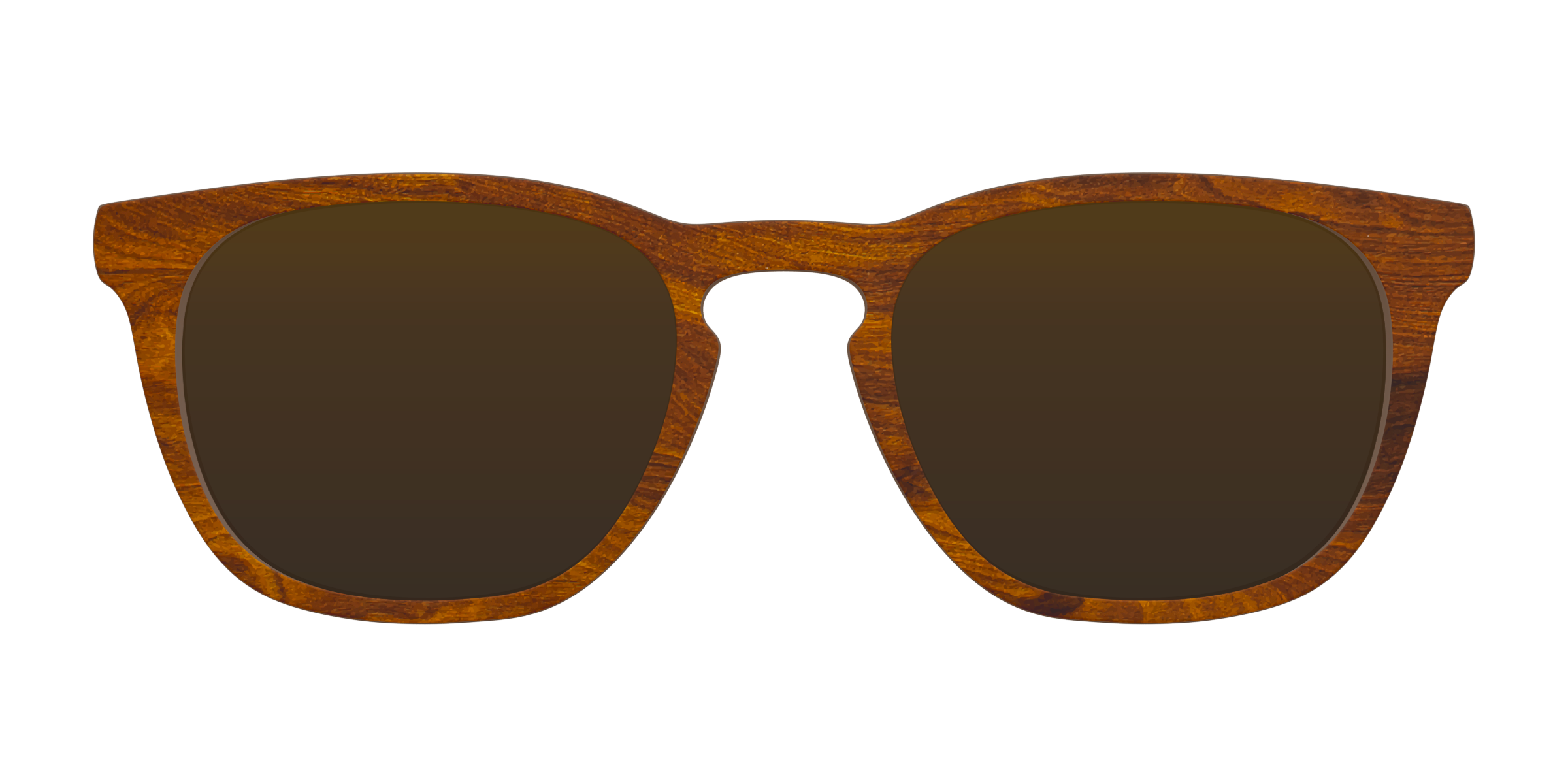 Pair Eyewear Sun Tops The Polarized Woodgrain clip sole marrone