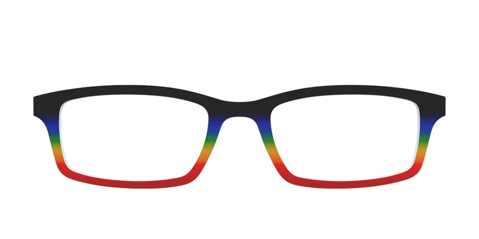 Pair Eyewear Solid Tops Love Wins Gradient top magnetico