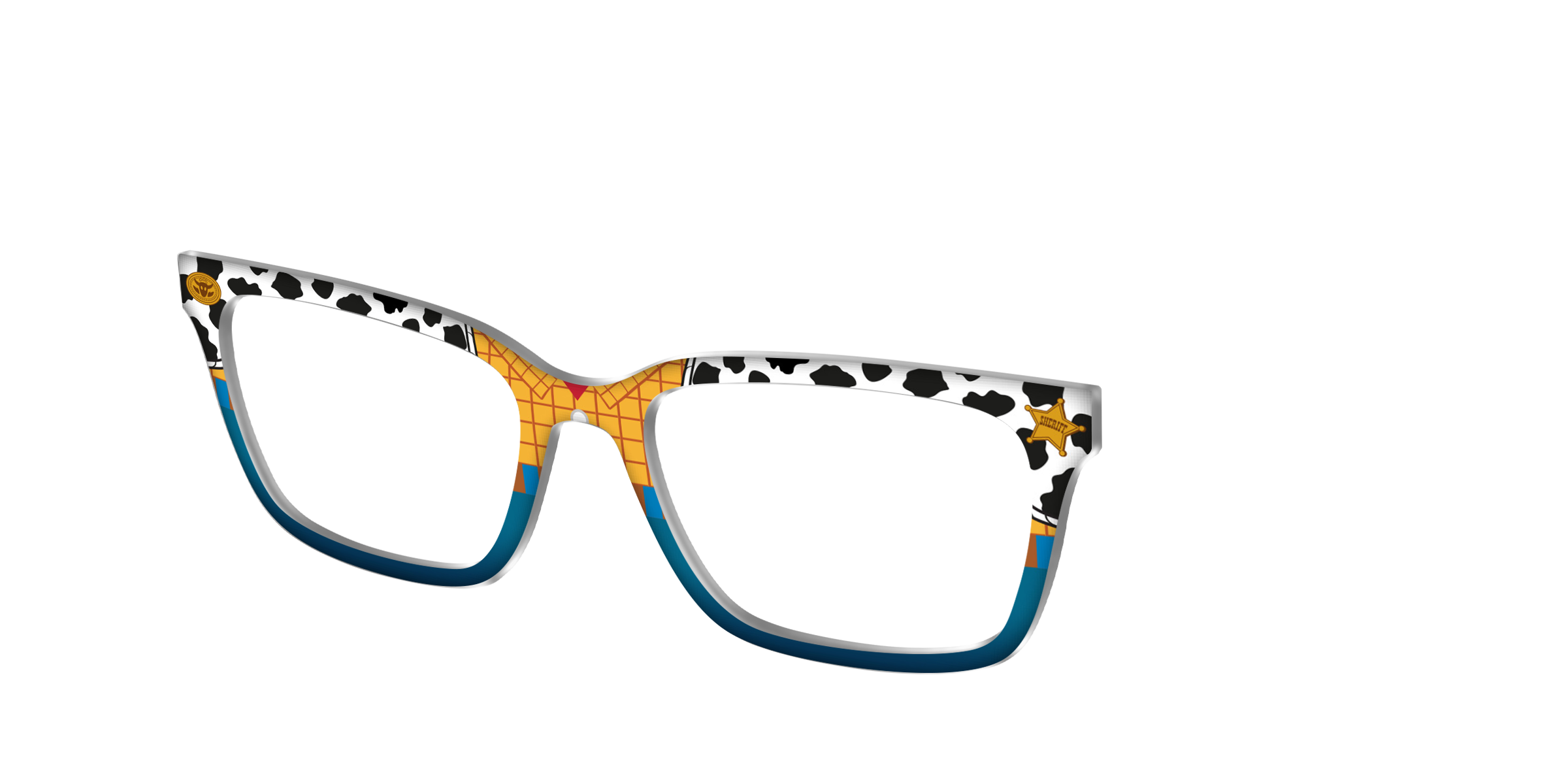 Pair Eyewear Collabs Woody's Western Gear topper marrone PX6