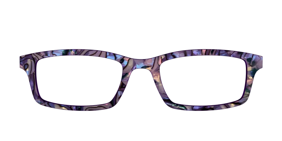 Pair Eyewear Design Tops The Thistle Pearl Shell top occhiali